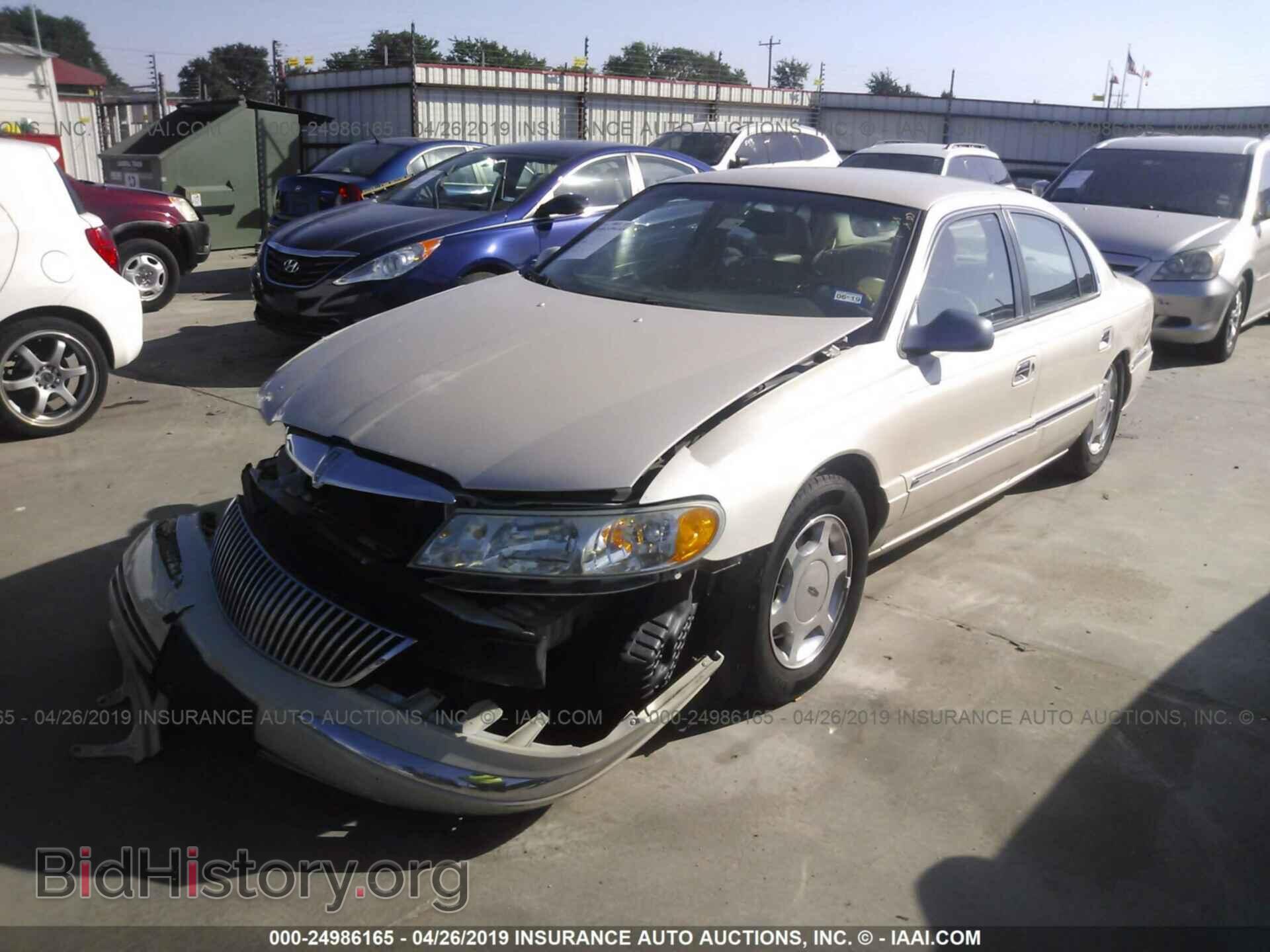2000 LINCOLN CONTINENTAL - VIN: 1LNHM97V2YY925269 - Фото 2