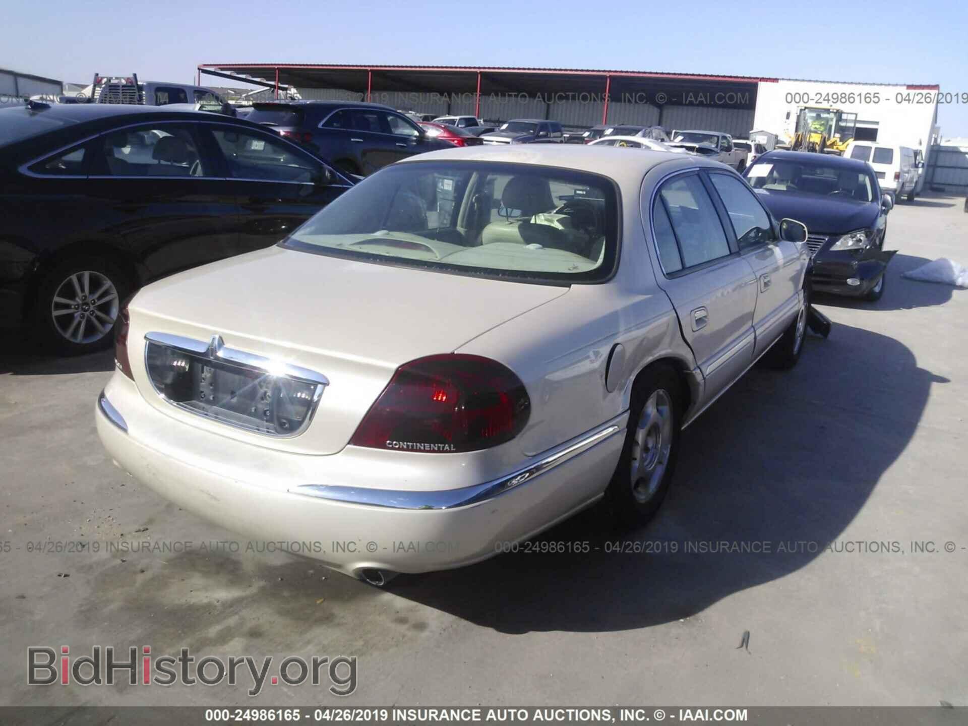 2000 LINCOLN CONTINENTAL - VIN: 1LNHM97V2YY925269 - Фото 4