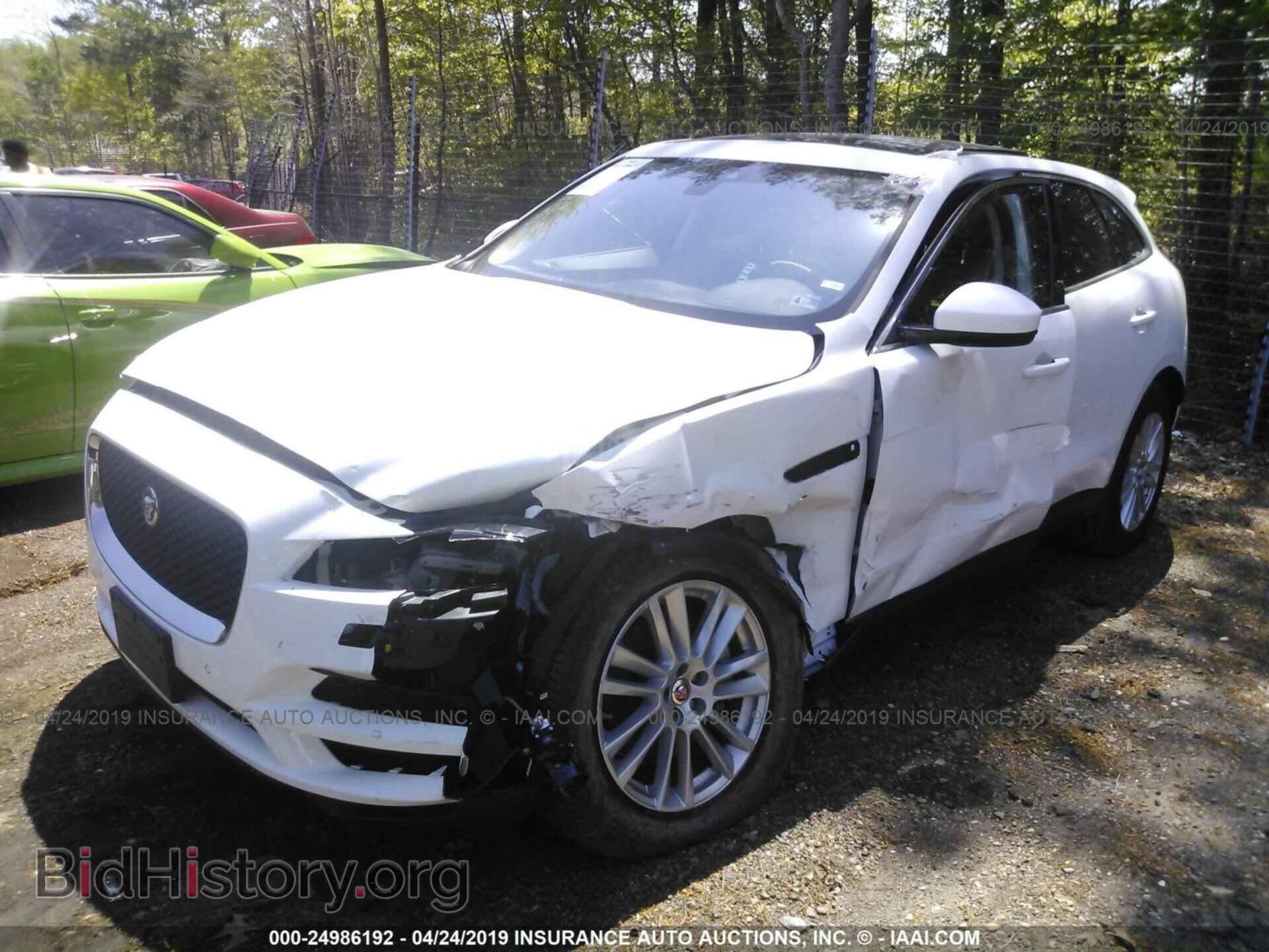2019 JAGUAR F-PACE - VIN: SADCK2GX4KA393010 - Фото 2