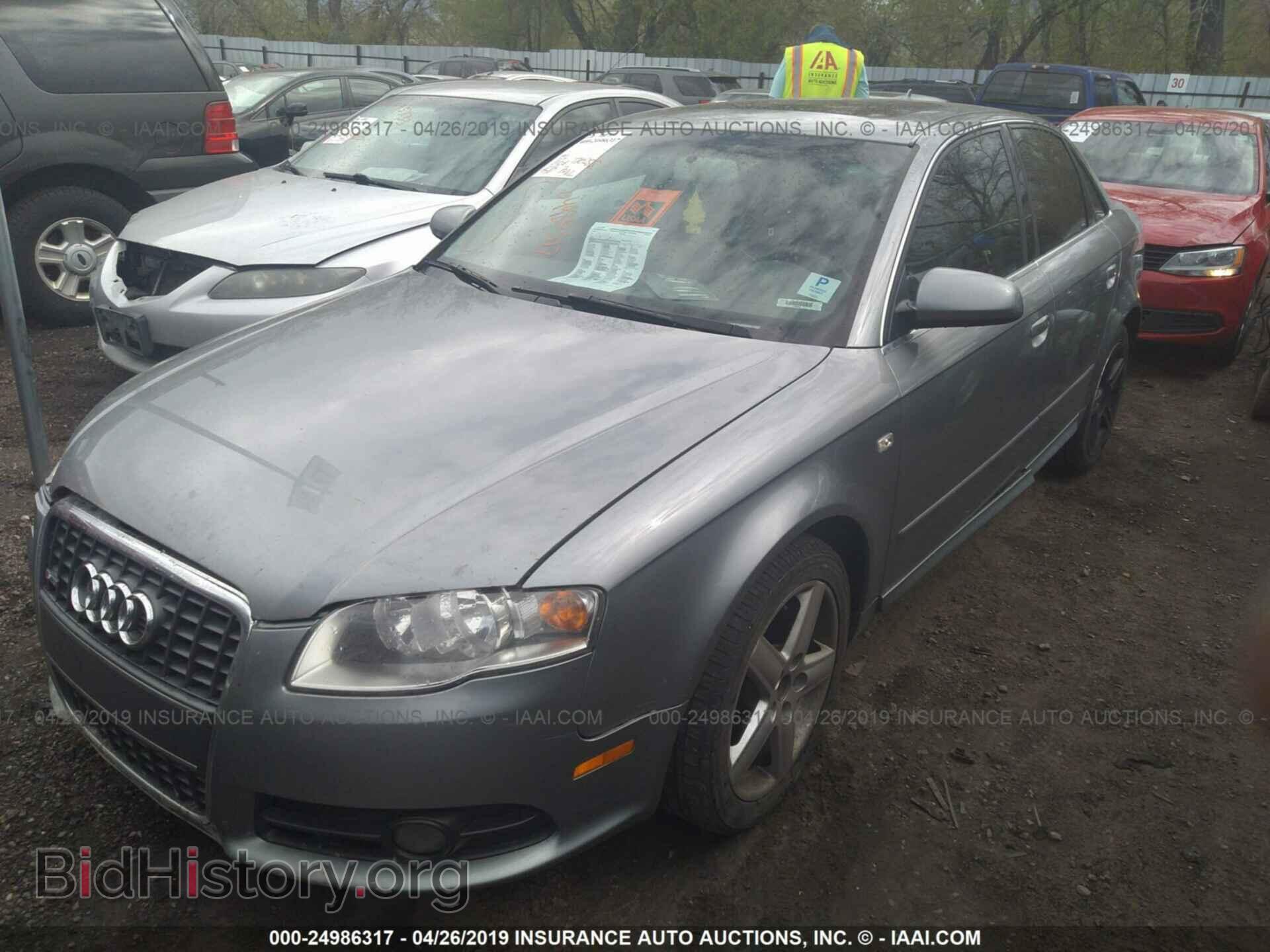2008 AUDI A4 - VIN: WAUDF78E78A100933 - Фото 2