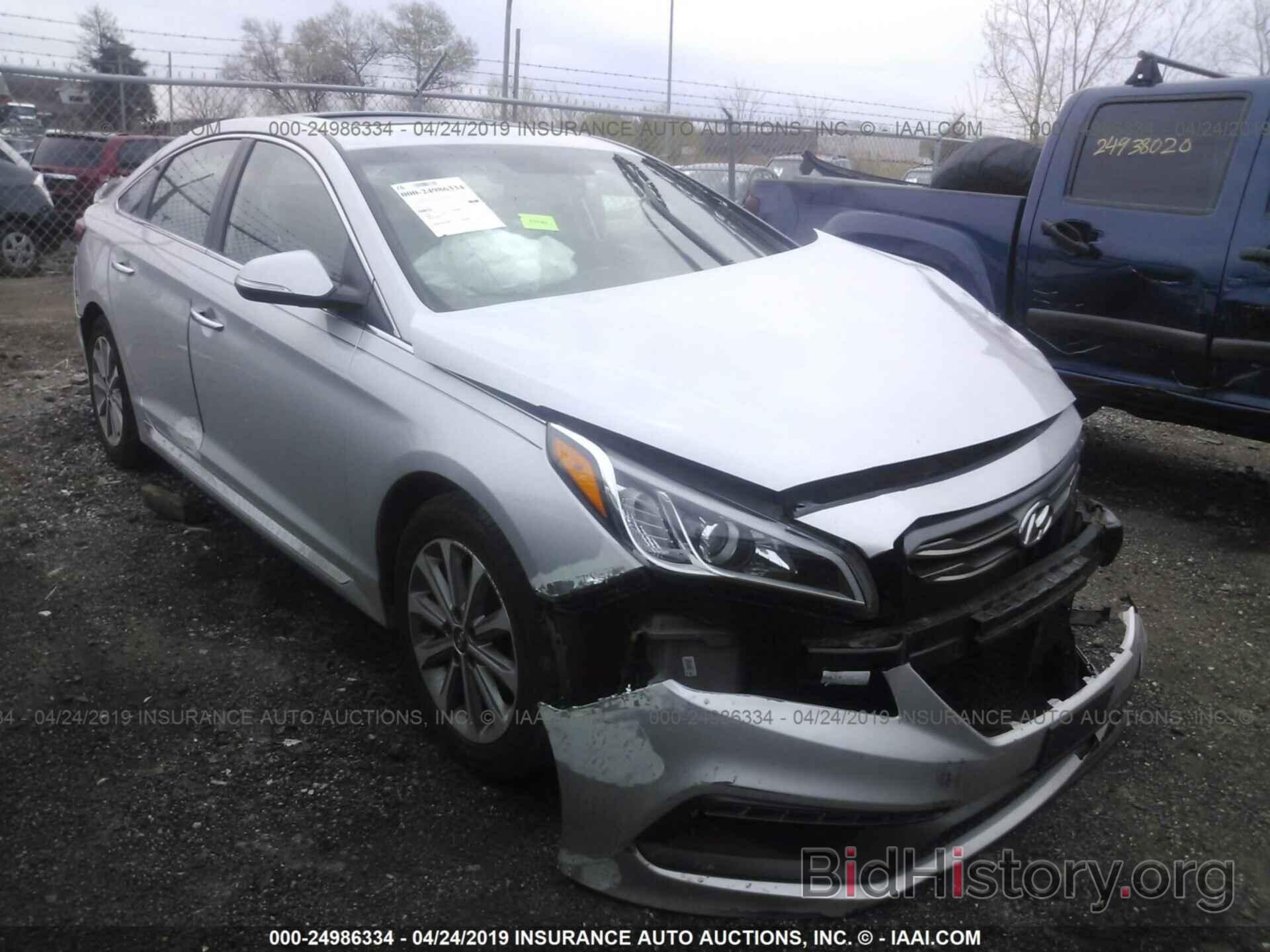 Photo 5NPE34AF8GH303113 - HYUNDAI SONATA 2016