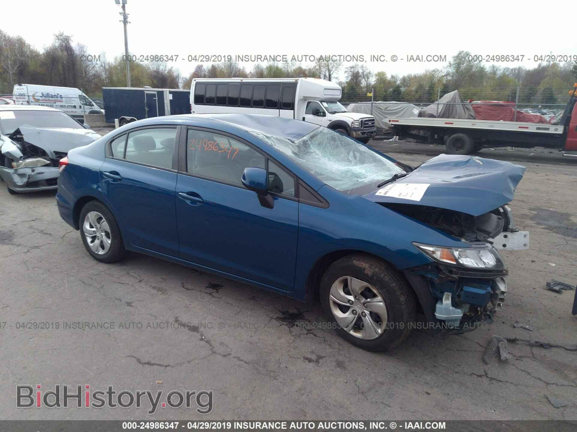Фотография 2HGFB2F52DH602789 - HONDA CIVIC 2013