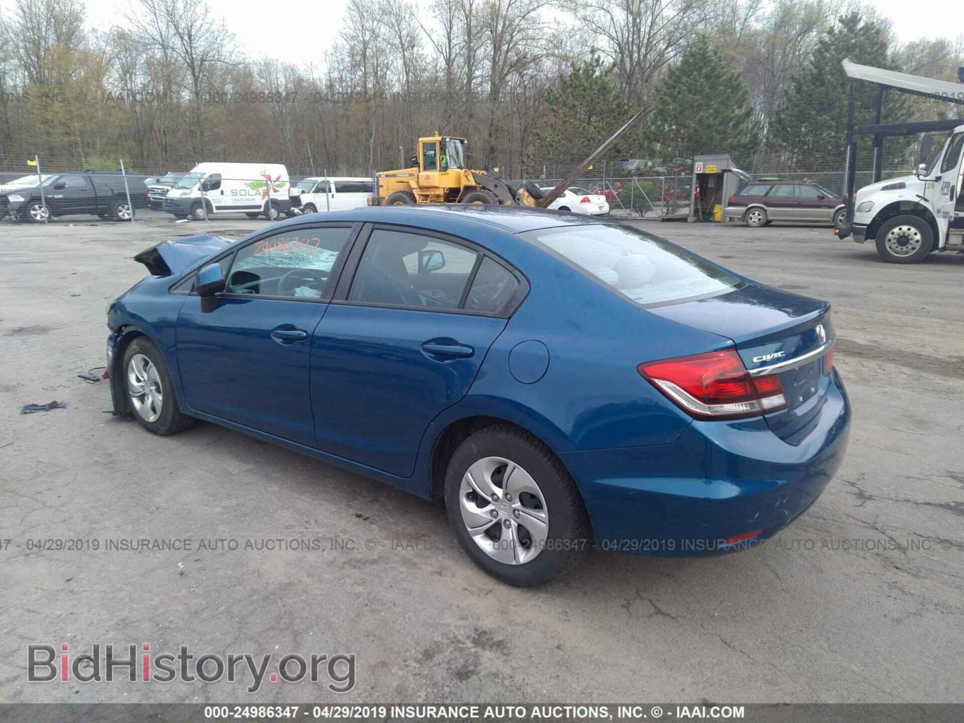 2013 HONDA CIVIC - VIN: 2HGFB2F52DH602789 - Фото 3