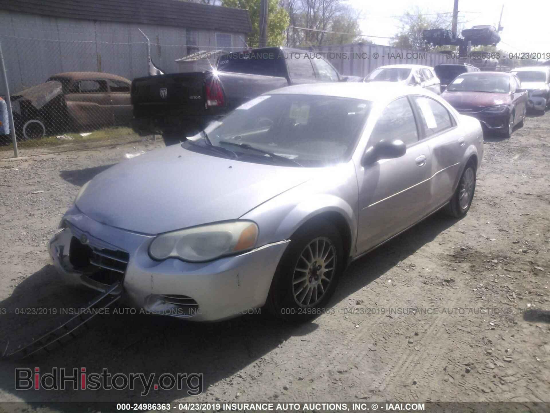 2005 CHRYSLER SEBRING - VIN: 1C3EL56R85N608217 - Фото 2
