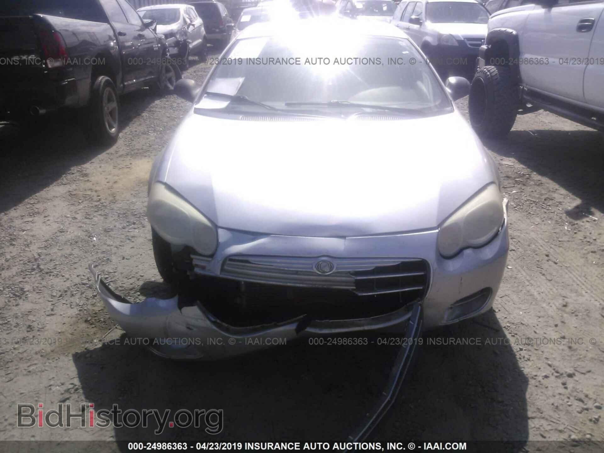 2005 CHRYSLER SEBRING - VIN: 1C3EL56R85N608217 - Фото 6