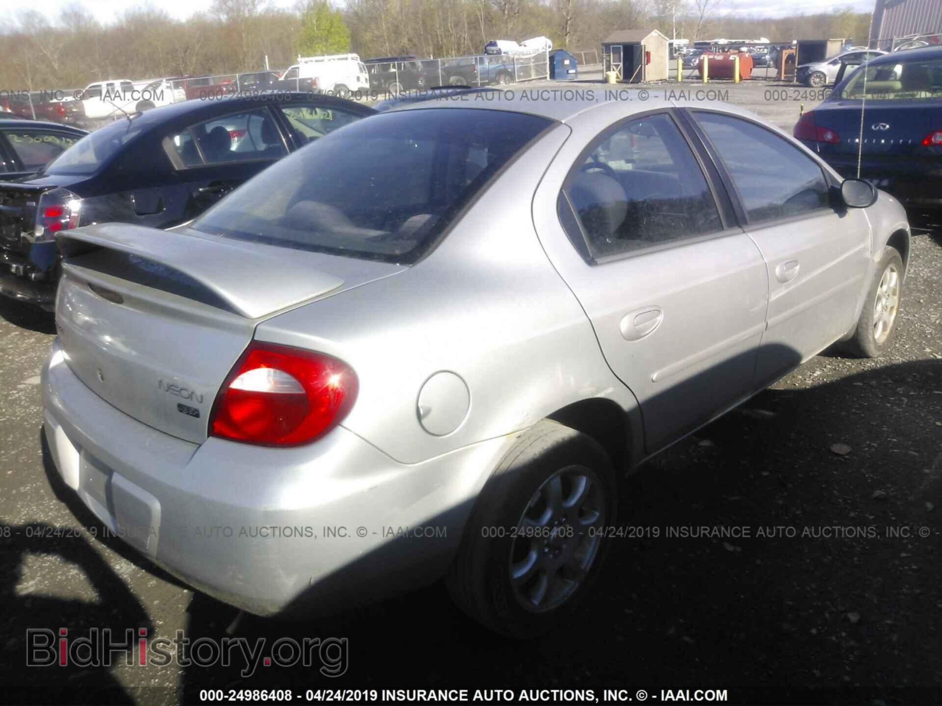 2004 DODGE NEON - VIN: 1B3ES56CX4D548943 - Фото 4