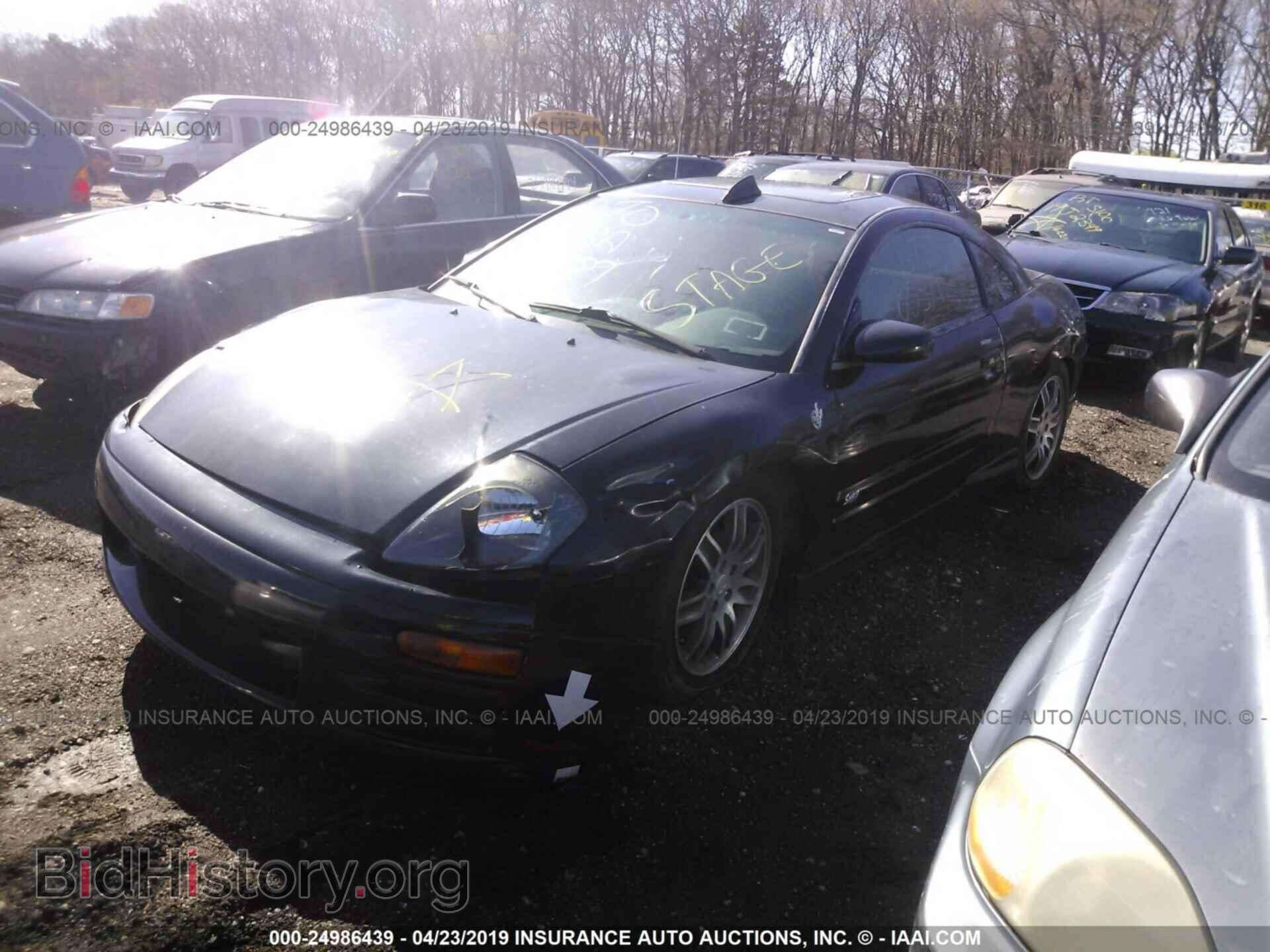 2000 MITSUBISHI ECLIPSE - VIN: 4A3AC84L6YE001261 - Фото 2