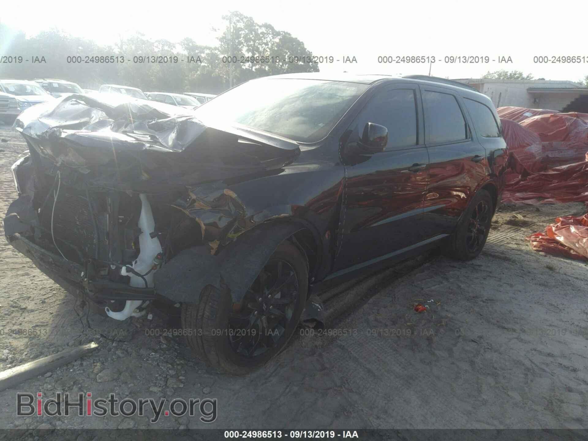 2019 DODGE DURANGO - VIN: 1C4RDHDG6KC525275 - Фото 2
