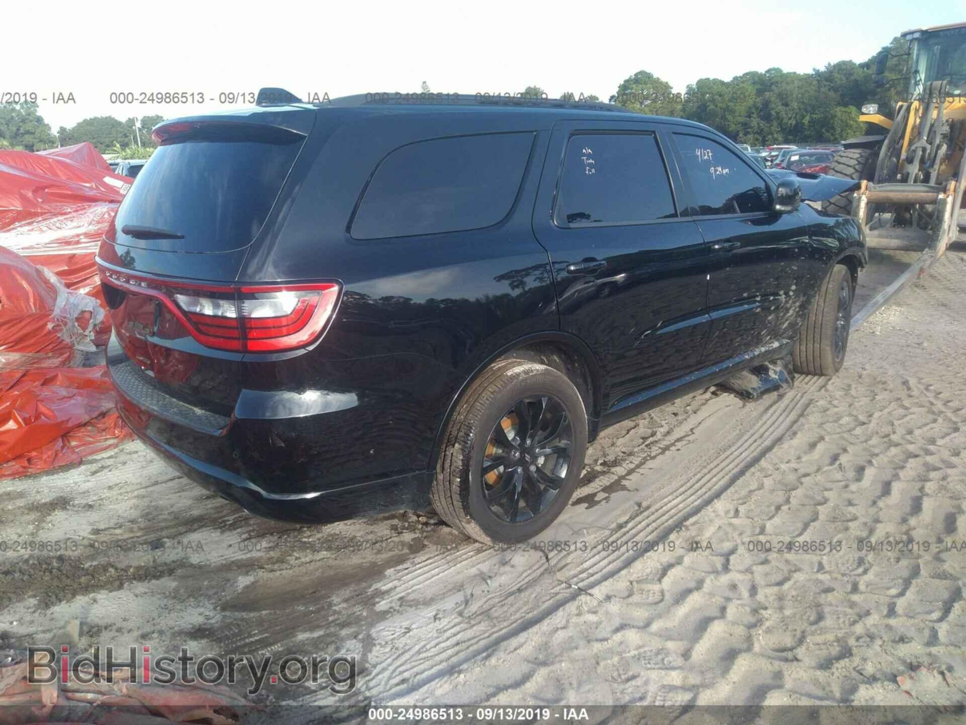 2019 DODGE DURANGO - VIN: 1C4RDHDG6KC525275 - Фото 4