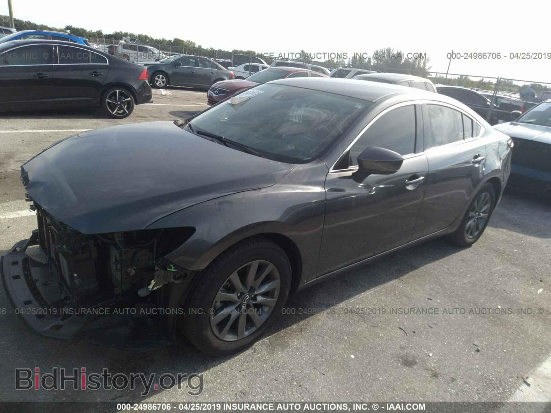 2018 MAZDA 6 - VIN: JM1GL1UM9J1308479 - Фото 2