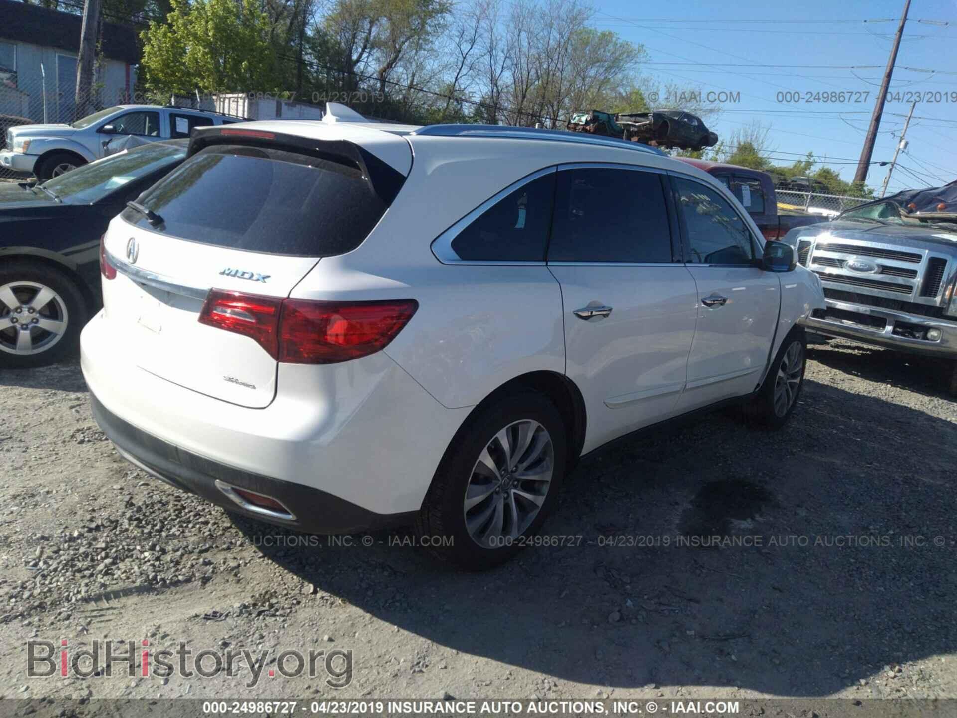2015 ACURA MDX - VIN: 5FRYD4H49FB014526 - Фото 4