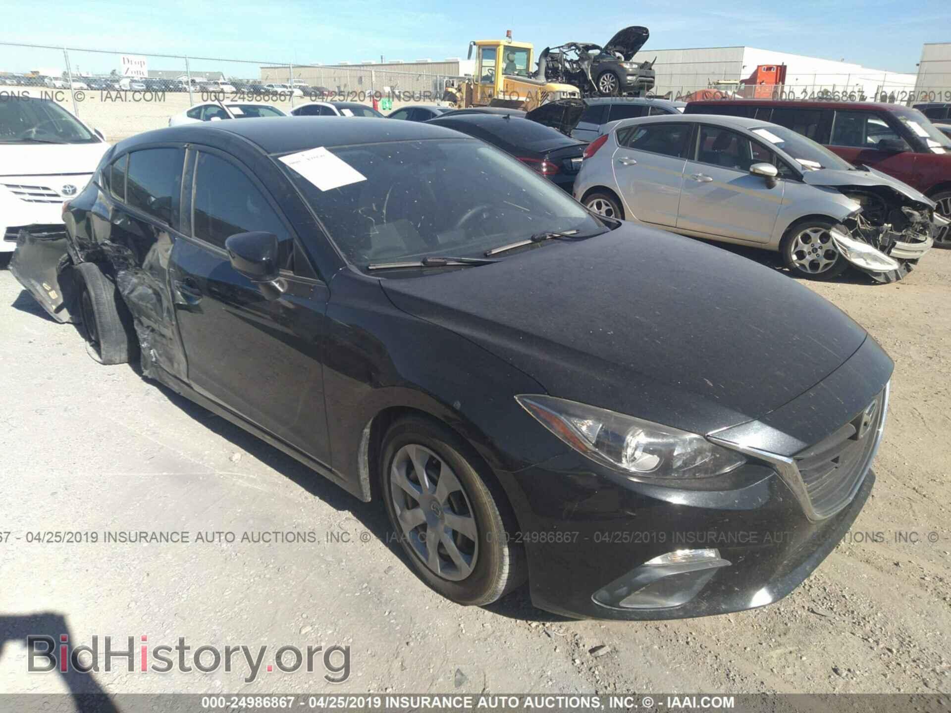 Фотография JM1BM1K70E1181941 - MAZDA 3 2014