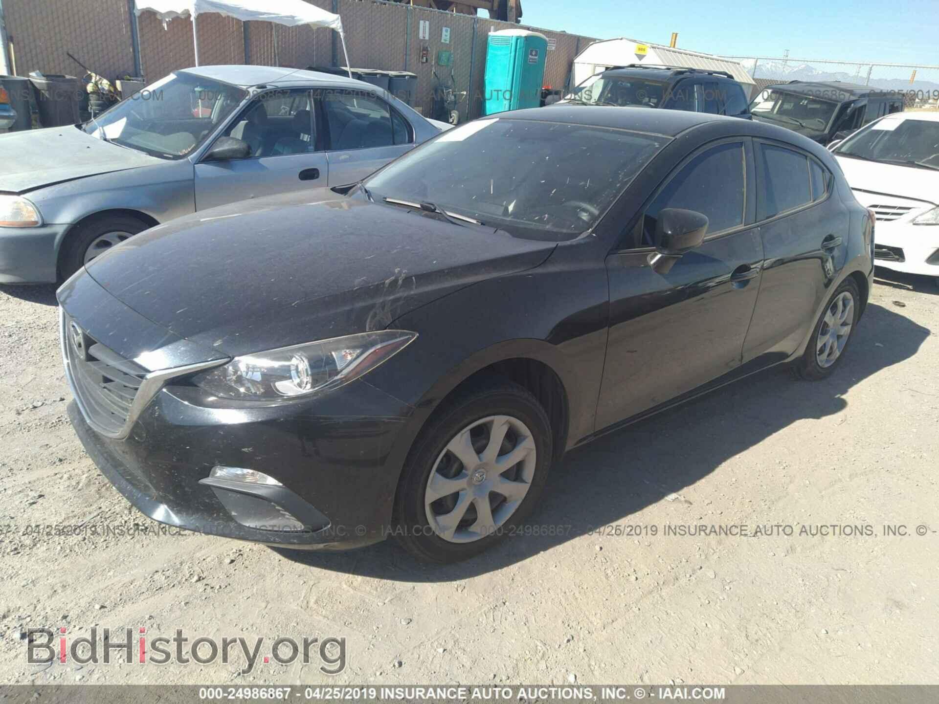 2014 MAZDA 3 - VIN: JM1BM1K70E1181941 - Фото 2