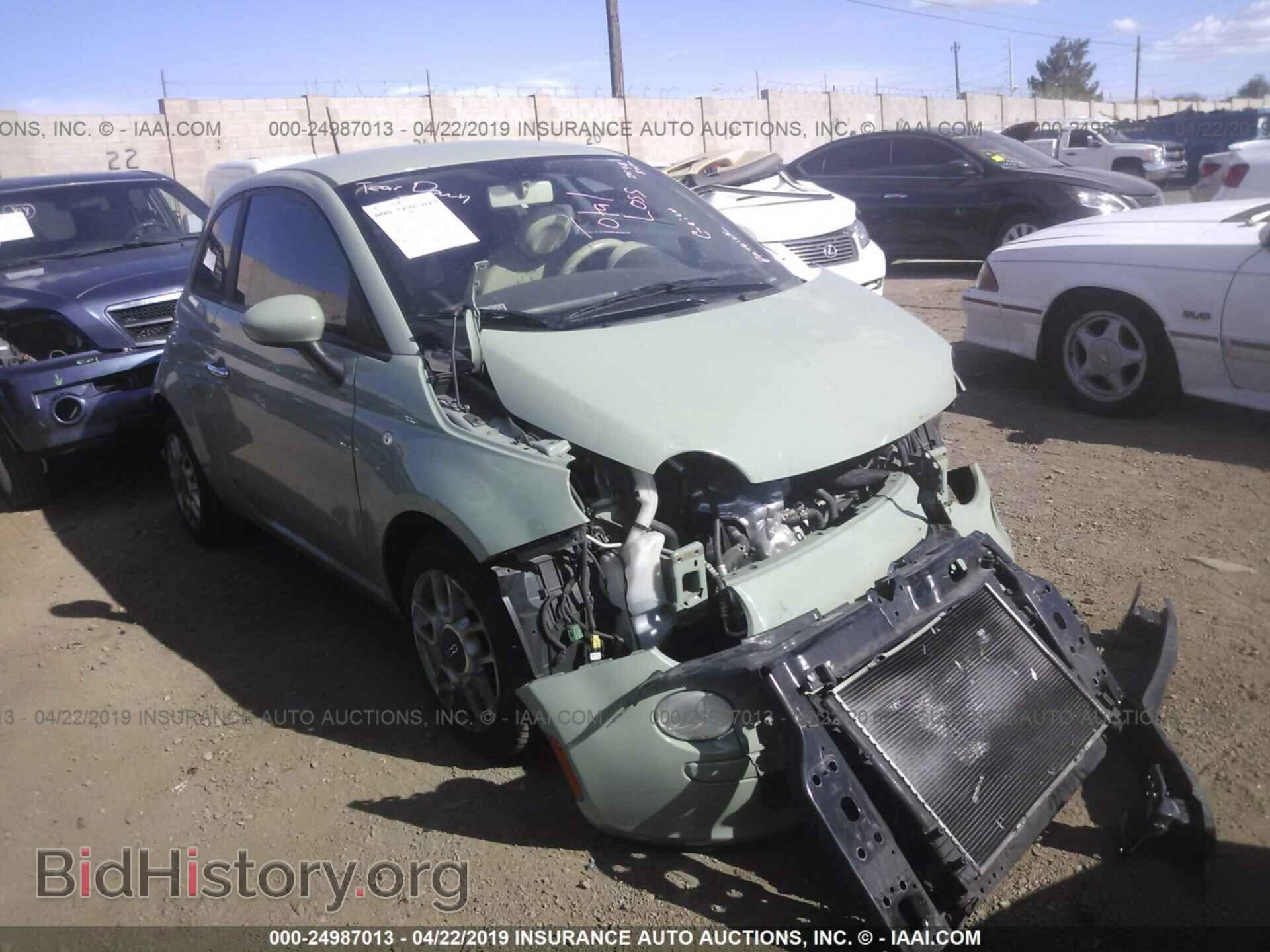 Фотография 3C3CFFAR1CT349014 - FIAT 500 2012