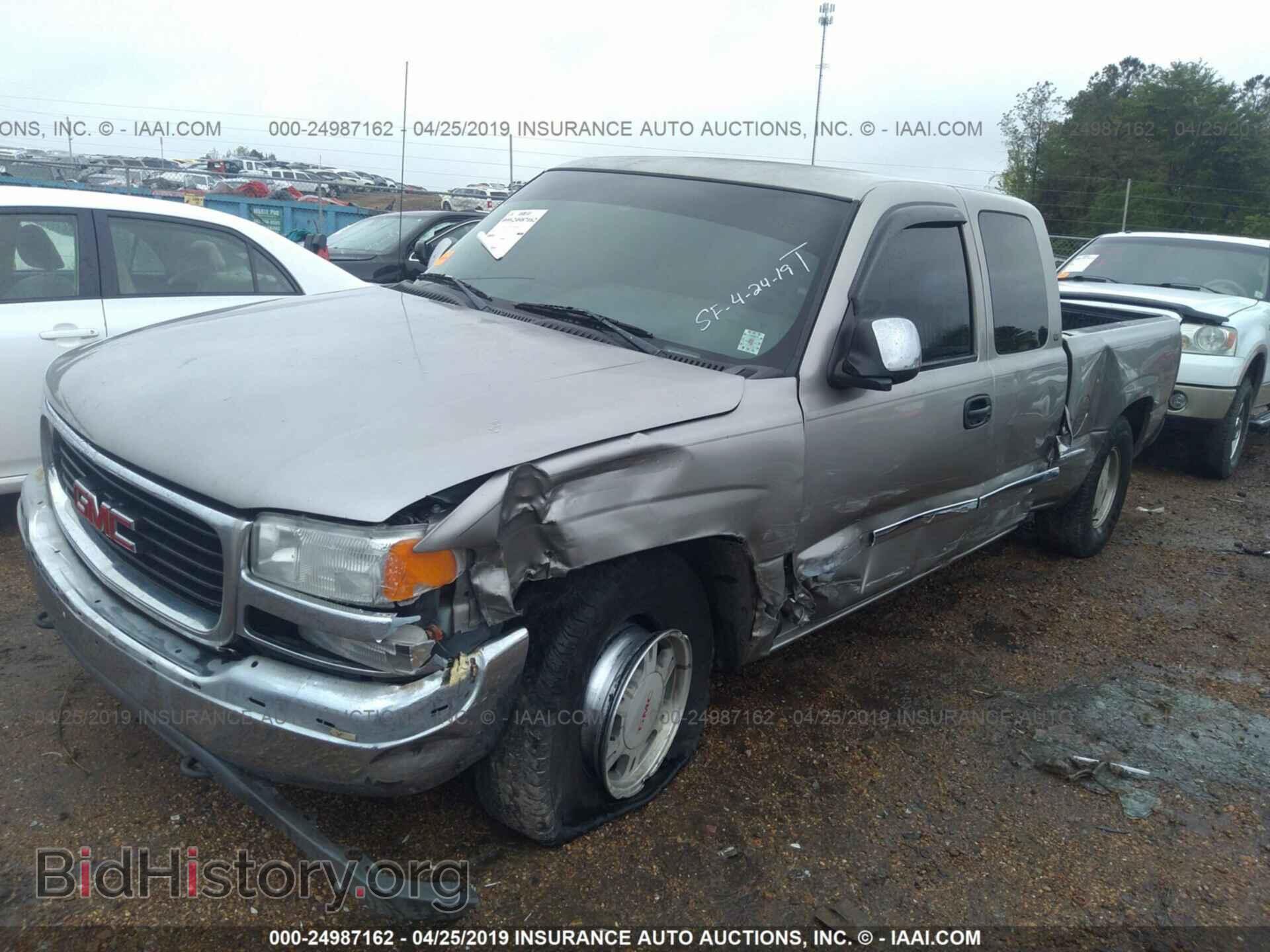 2000 GMC NEW SIERRA - VIN: 2GTEC19T1Y1235829 - Фото 2