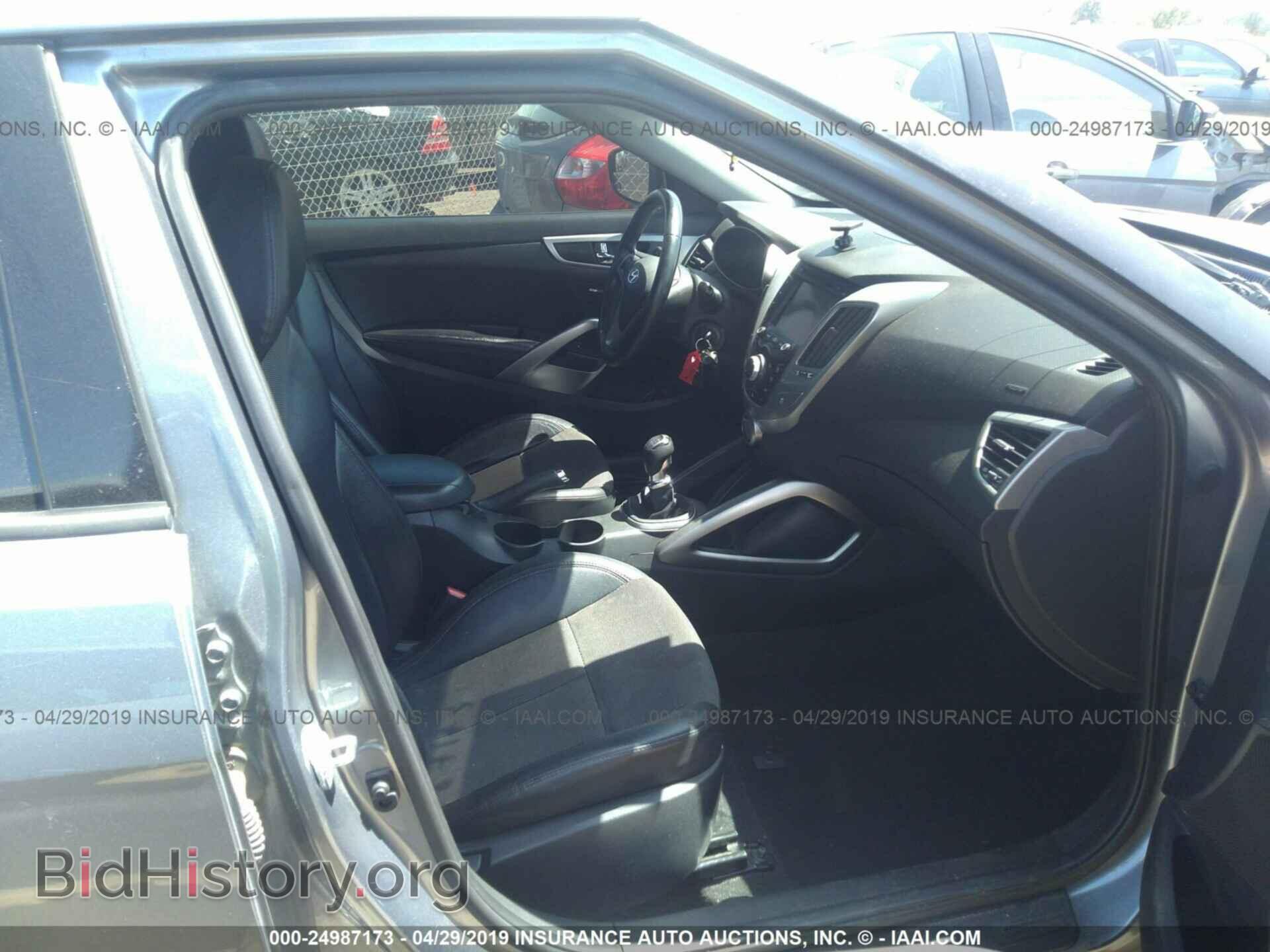 2014 HYUNDAI VELOSTER - VIN: KMHTC6AD4EU213876 - Фото 5