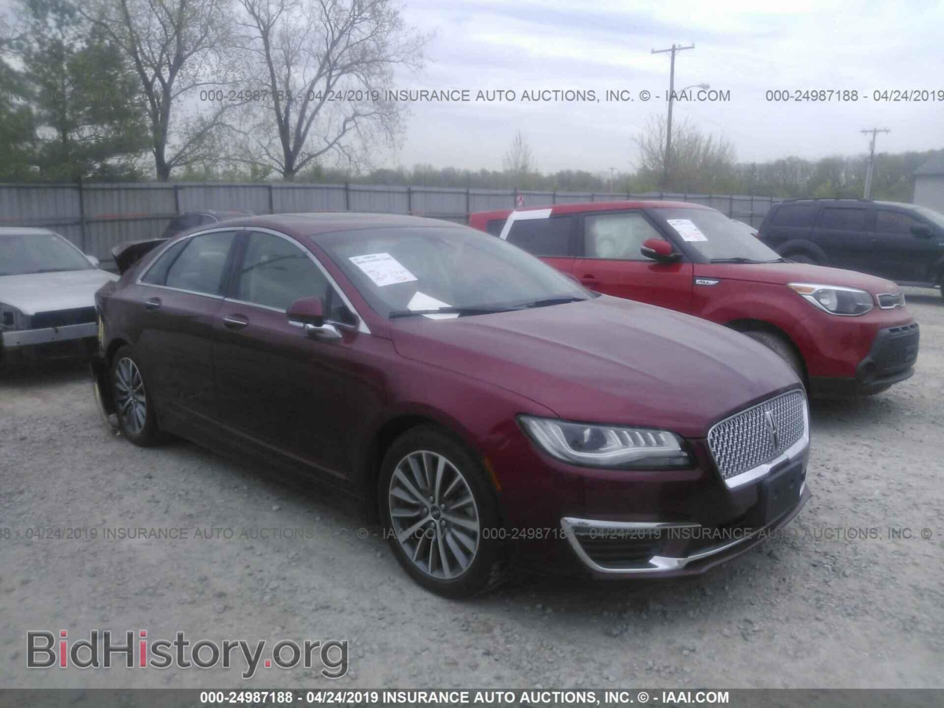 Фотография 3LN6L5C98HR665471 - LINCOLN MKZ 2017