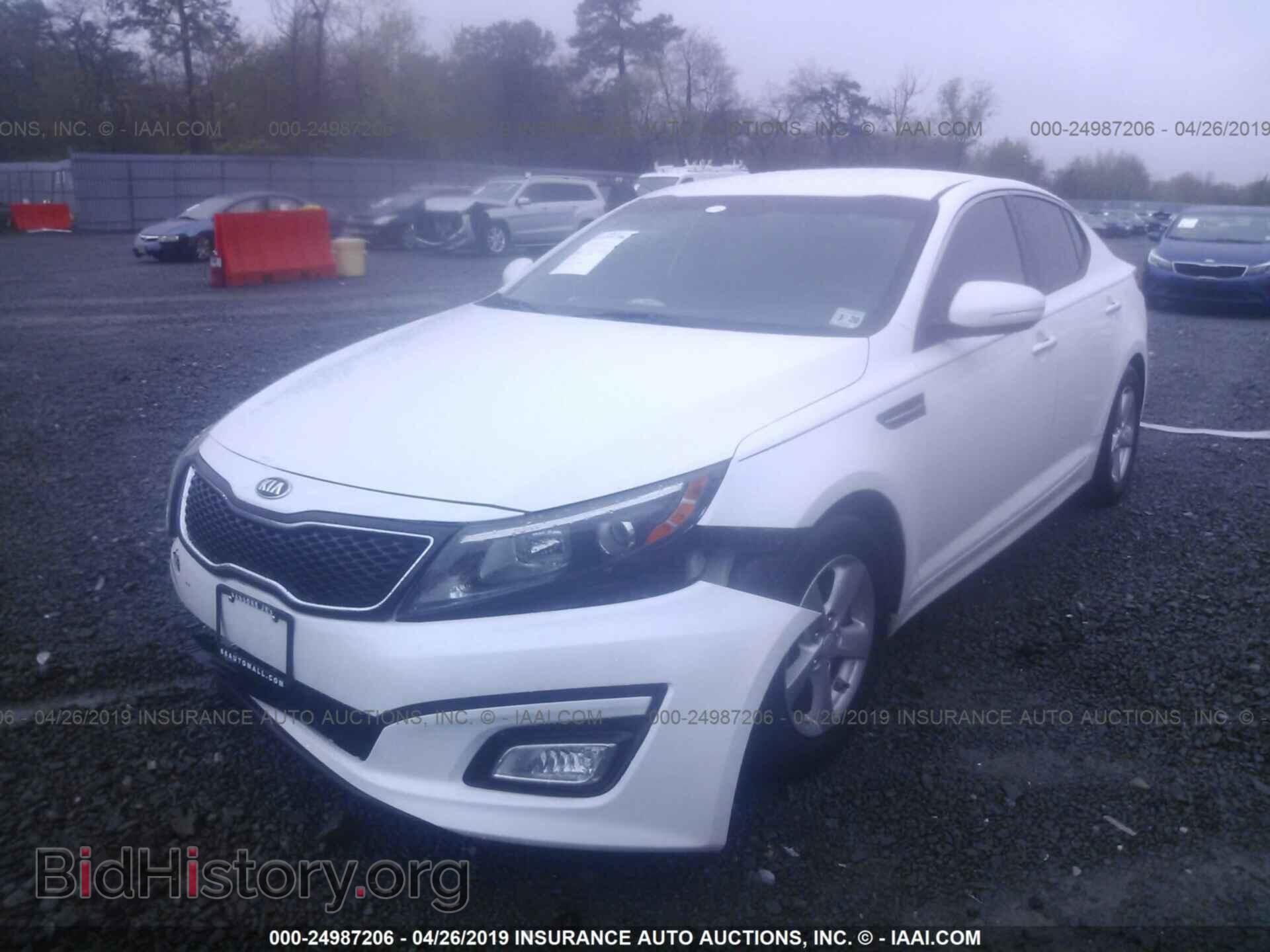 2015 KIA OPTIMA - VIN: KNAGM4A77F5628295 - Photo 2