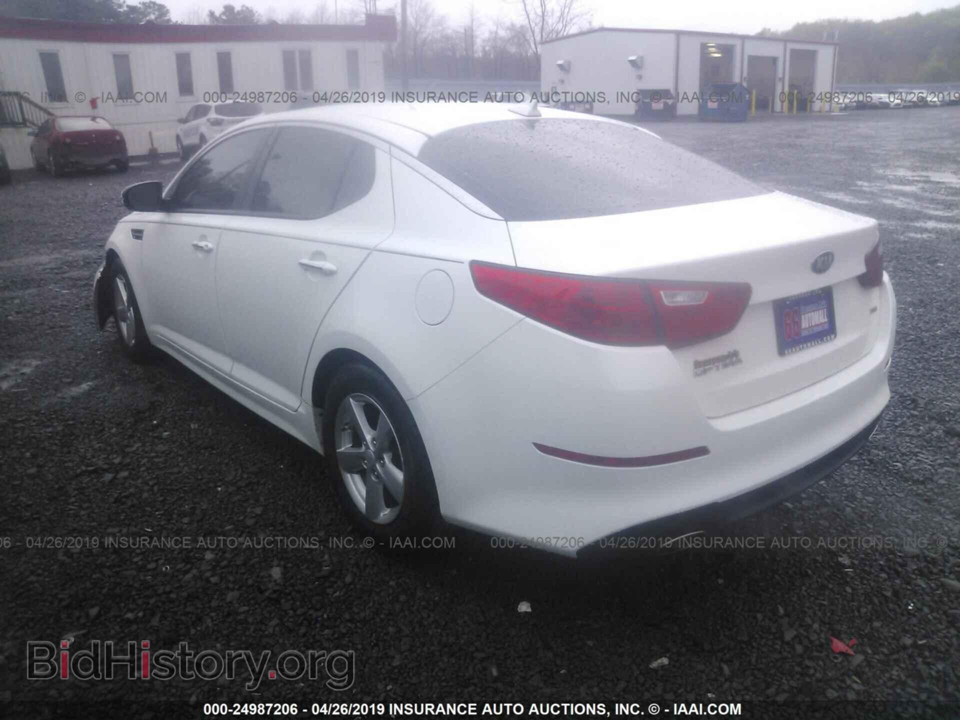 2015 KIA OPTIMA - VIN: KNAGM4A77F5628295 - Photo 3