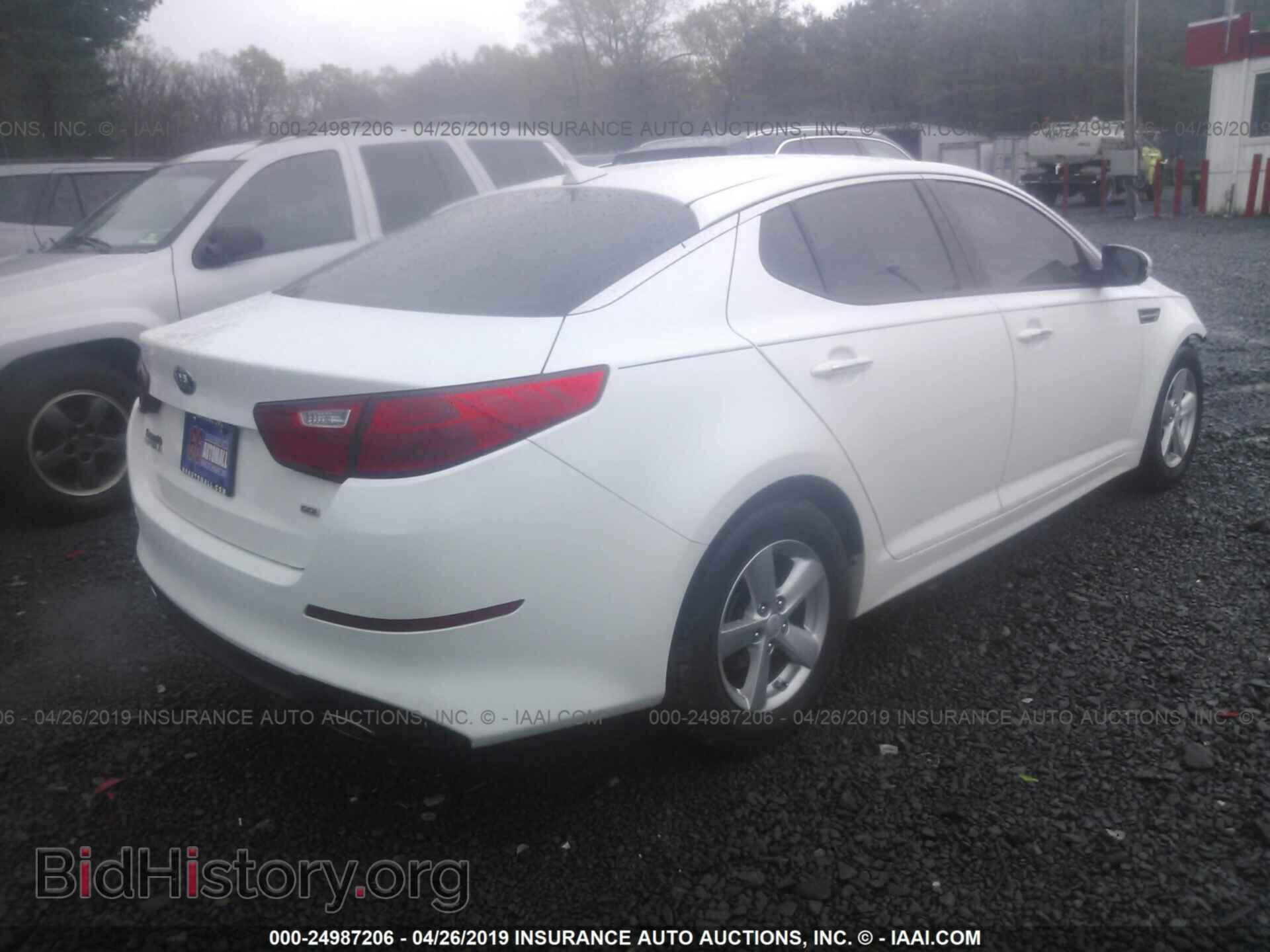 2015 KIA OPTIMA - VIN: KNAGM4A77F5628295 - Photo 4