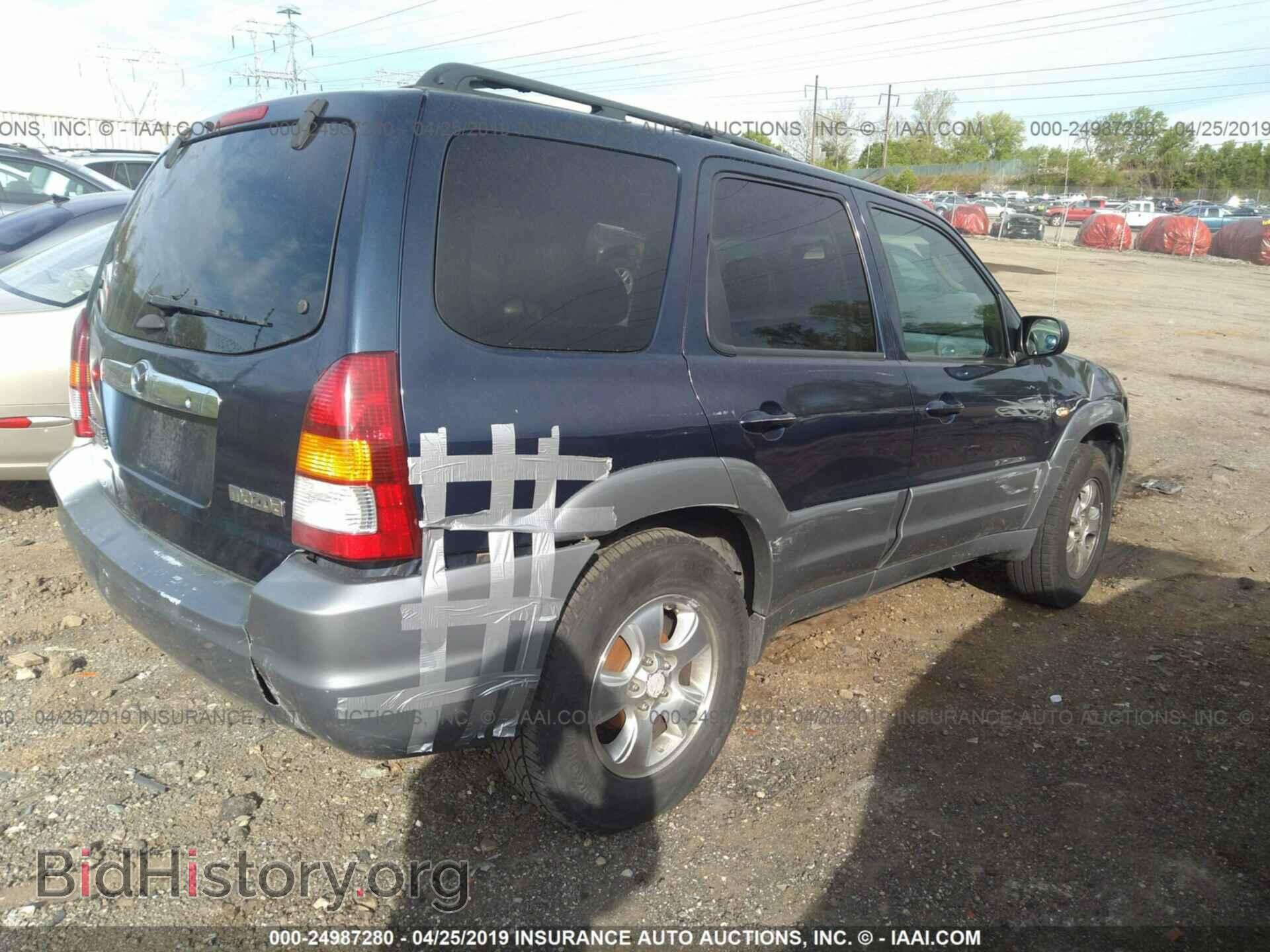 2002 MAZDA TRIBUTE - VIN: 4F2YU08122KM16644 - Фото 4
