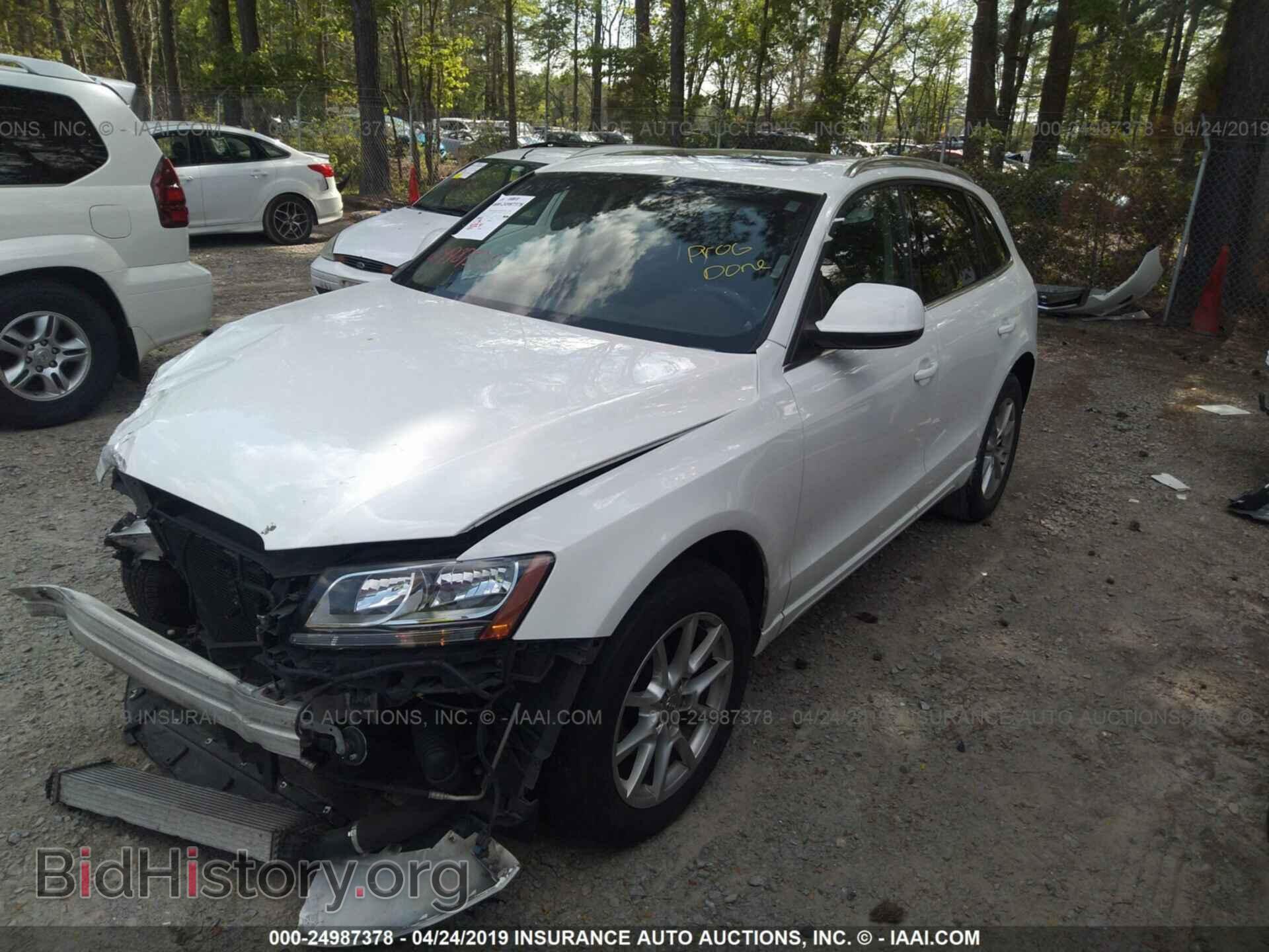 2012 AUDI Q5 - VIN: WA1CFAFP6CA017206 - Фото 2
