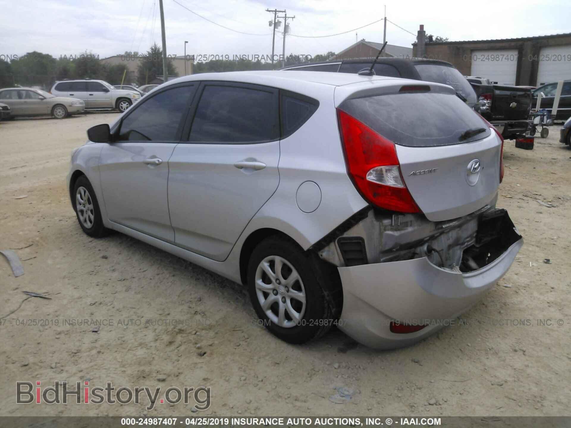 2012 HYUNDAI ACCENT - VIN: KMHCT5AE3CU008145 - Фото 3