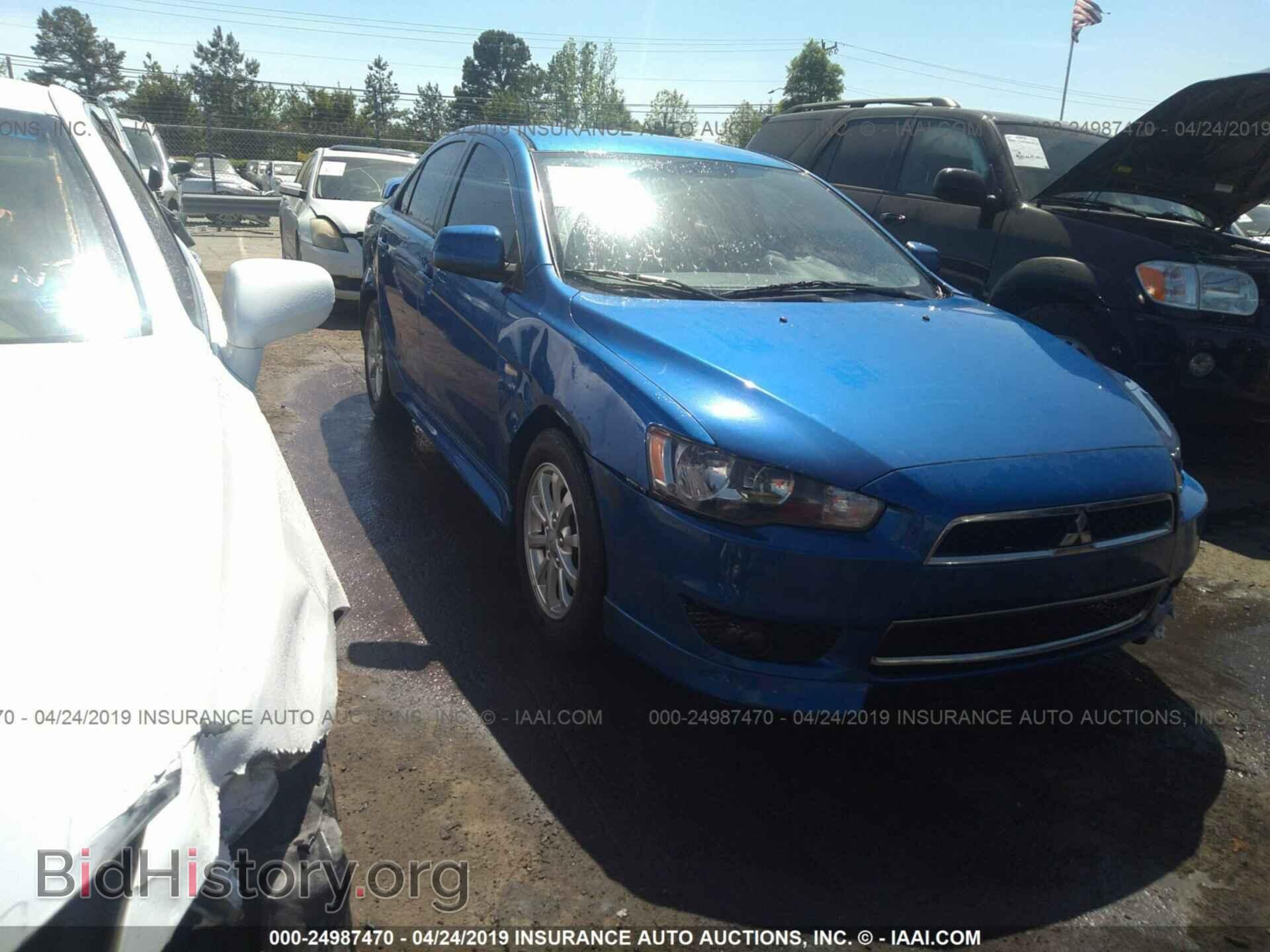 Photo JA32V2FW8CU031395 - MITSUBISHI LANCER 2012