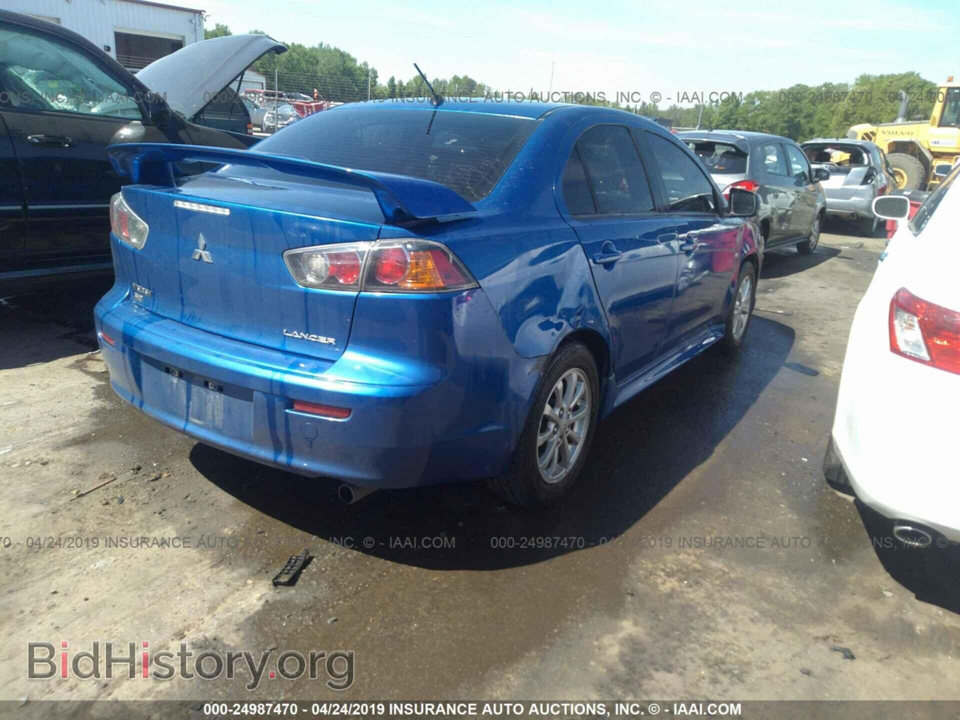 2012 MITSUBISHI LANCER - VIN: JA32V2FW8CU031395 - Фото 4