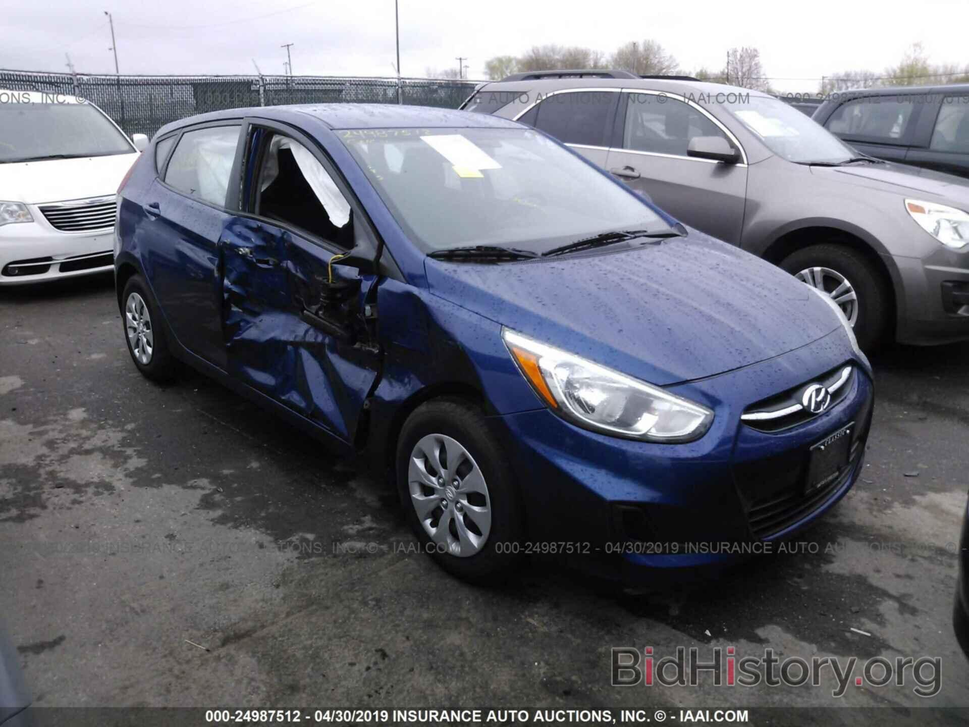 Photo KMHCT5AE0FU213457 - HYUNDAI ACCENT 2015