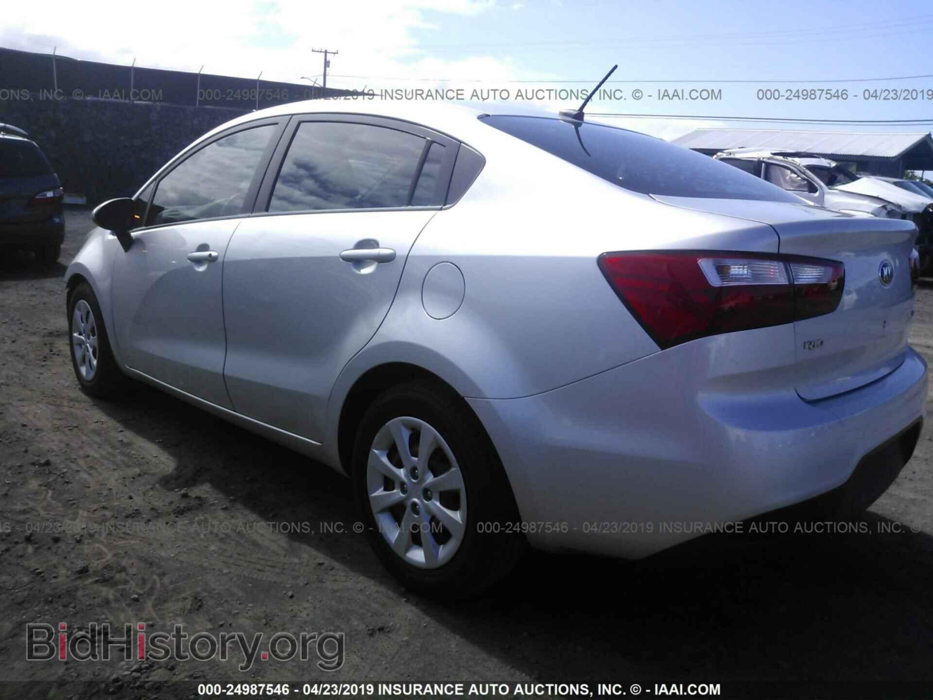 2014 KIA RIO - VIN: KNADM4A34E6410548 - Фото 3
