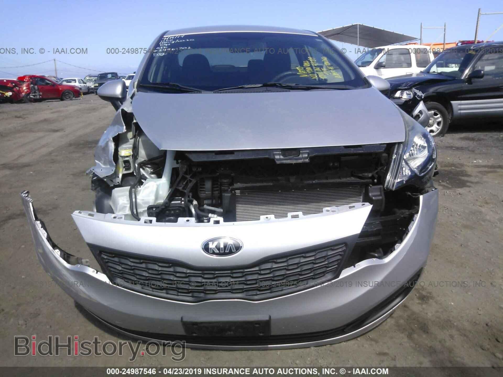 2014 KIA RIO - VIN: KNADM4A34E6410548 - Фото 6