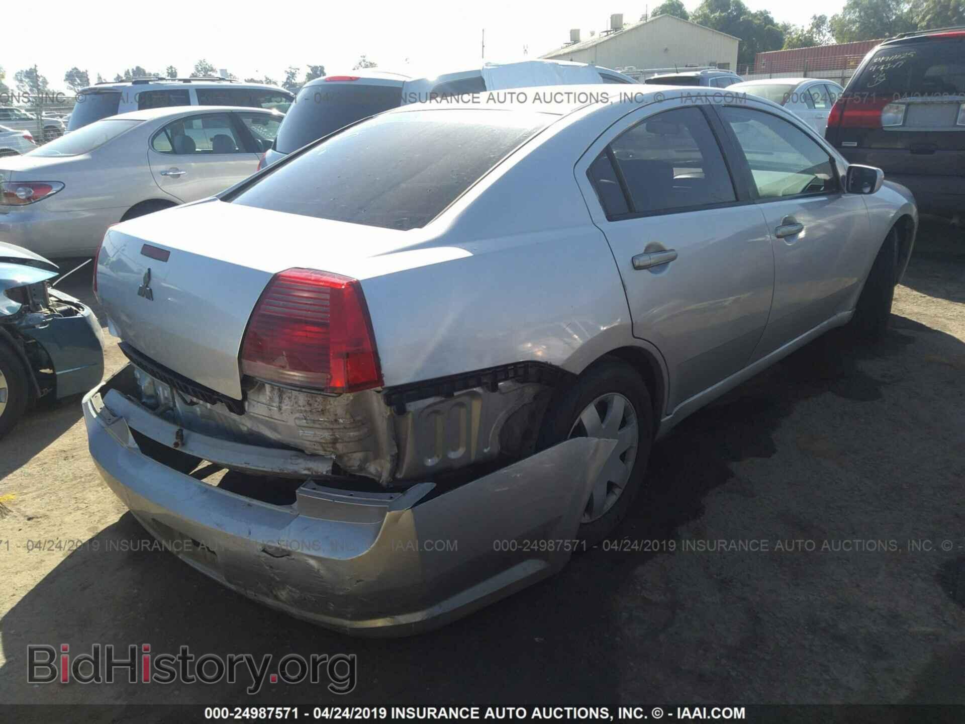 2004 MITSUBISHI GALANT - VIN: 4A3AB26F34E091390 - Фото 4