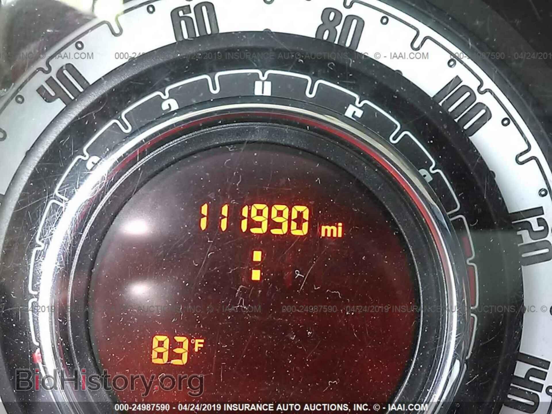 2012 FIAT 500 - VIN: 3C3CFFAR5CT287570 - Фото 7