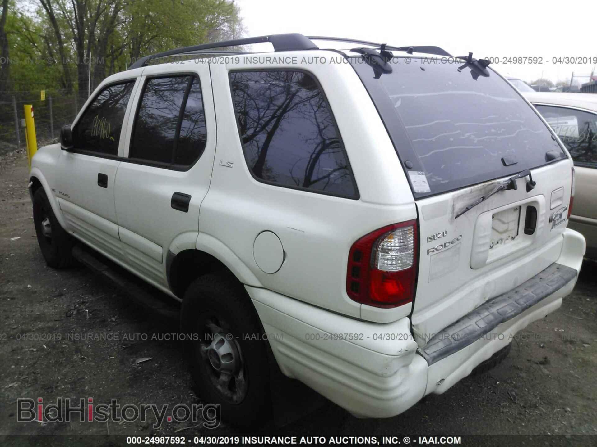 2000 ISUZU RODEO - VIN: 4S2CK58W8Y4326148 - Photo 3