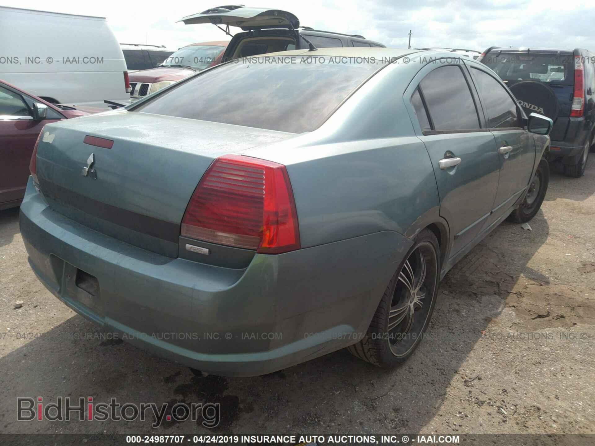 2005 MITSUBISHI GALANT - VIN: 4A3AB36F75E049814 - Фото 4
