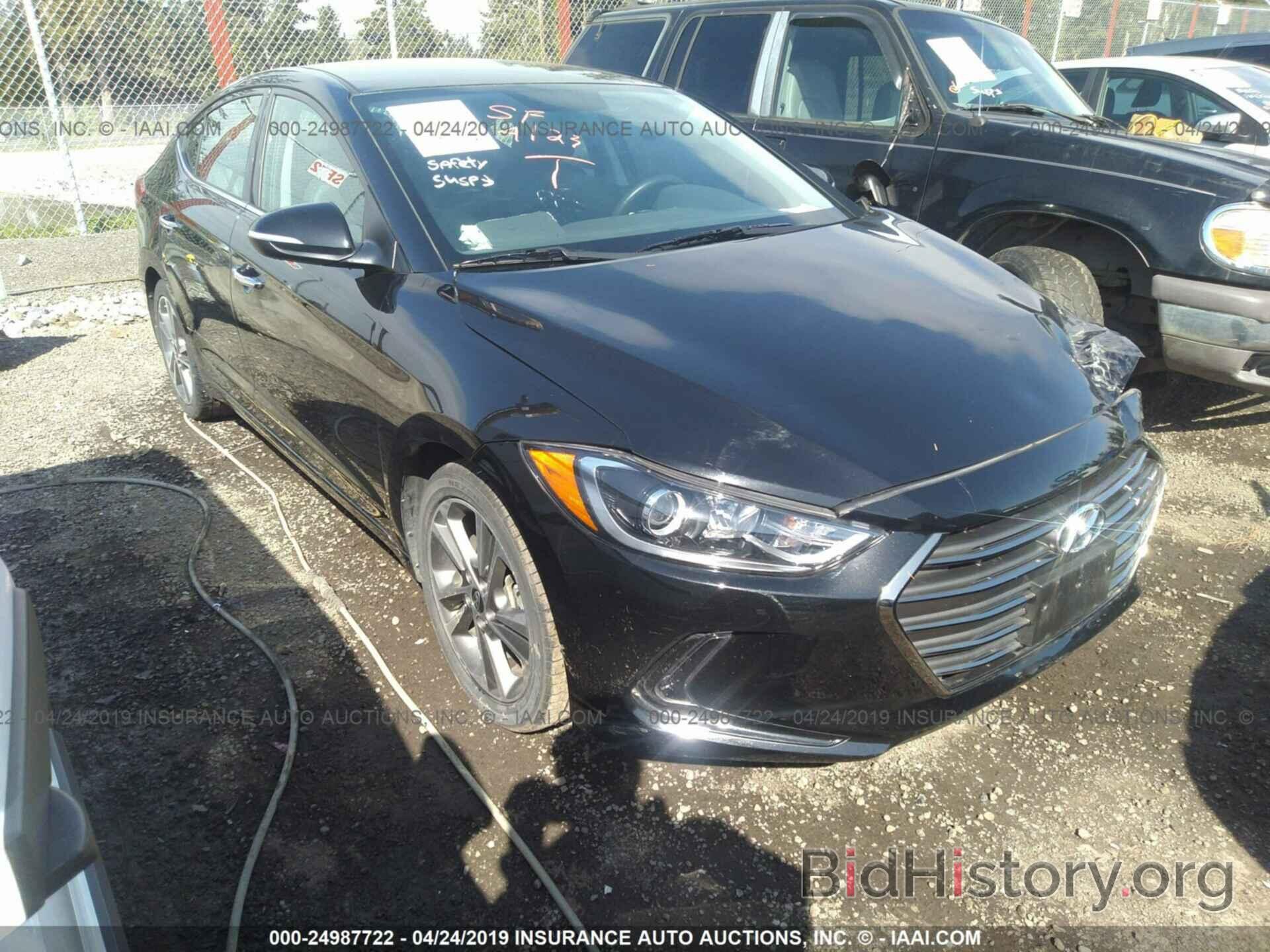 Photo 5NPD84LF2HH062855 - HYUNDAI ELANTRA 2017