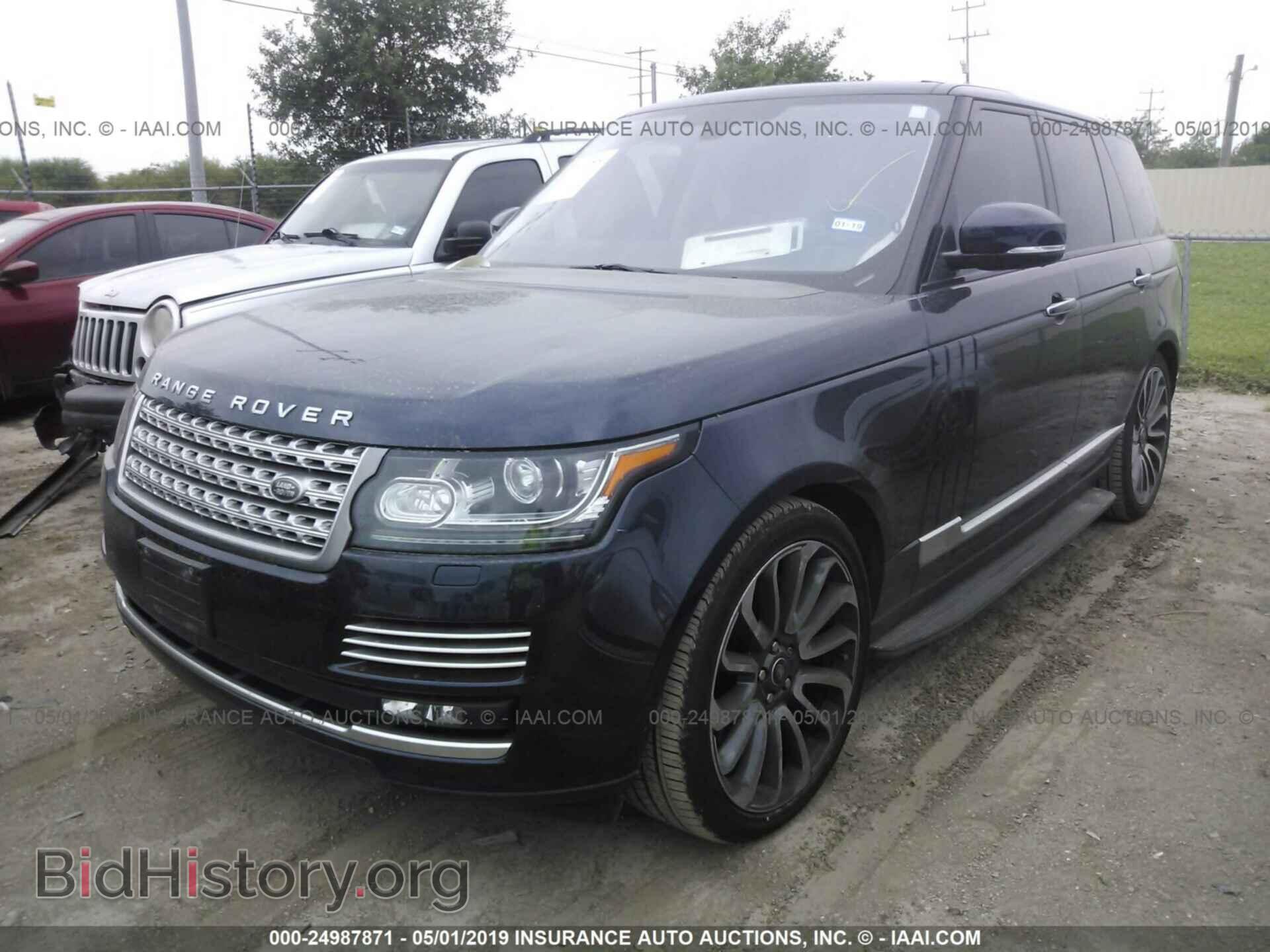 2016 LAND ROVER RANGE ROVER - VIN: SALGV2EF4GA274307 - Фото 2