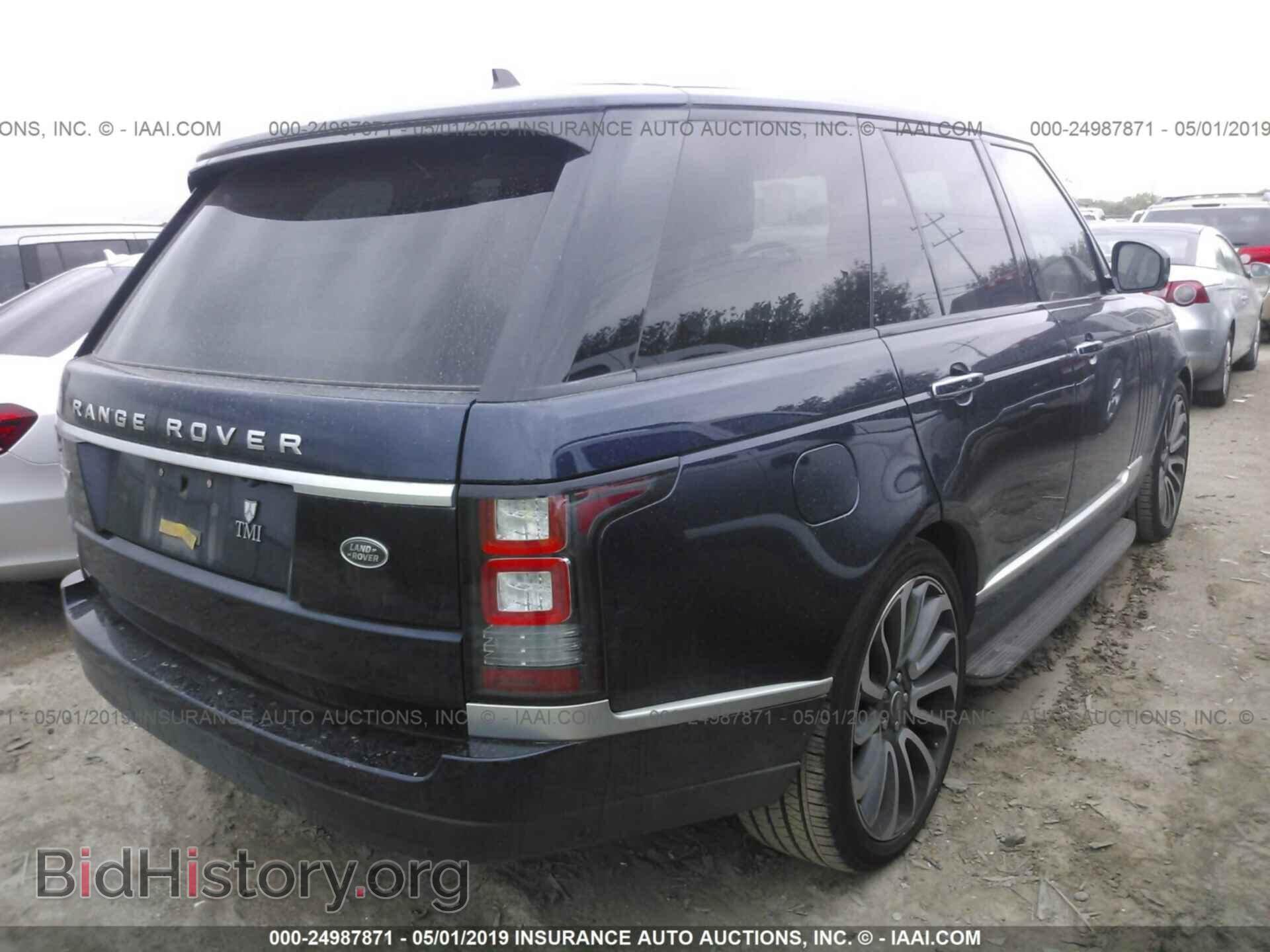 2016 LAND ROVER RANGE ROVER - VIN: SALGV2EF4GA274307 - Фото 4