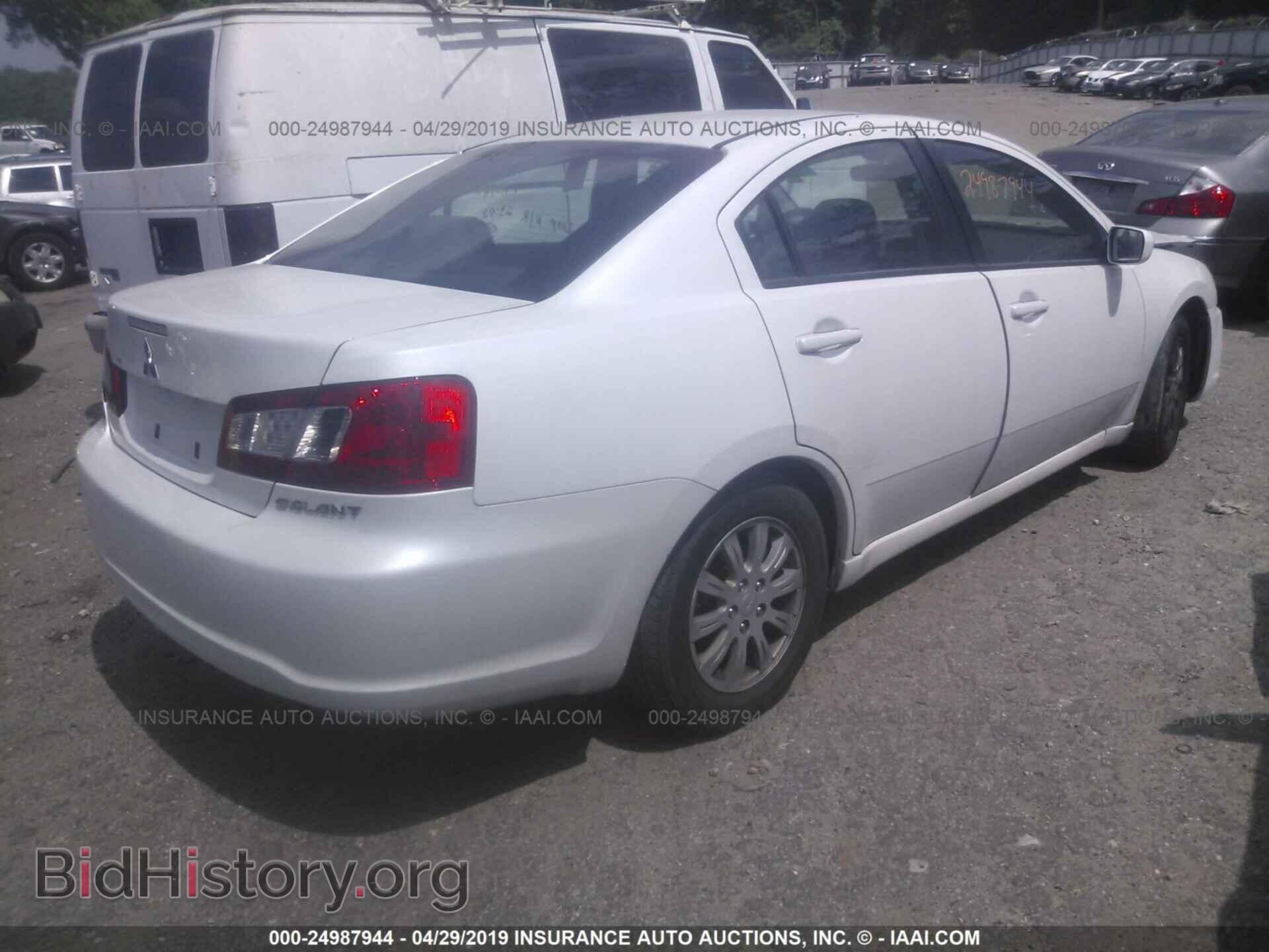 2012 MITSUBISHI GALANT - VIN: 4A32B2FF1CE023771 - Фото 4