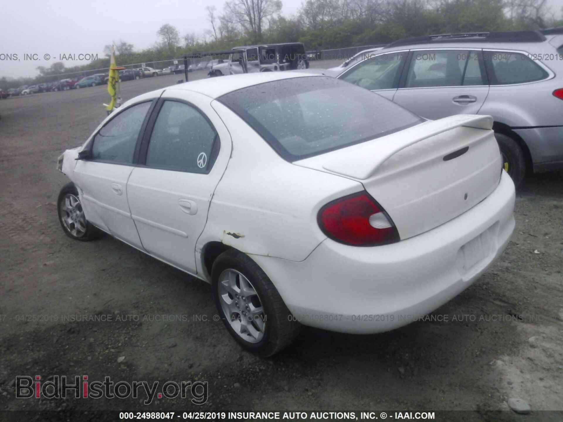 2002 DODGE NEON - VIN: 1B3ES56C42D592997 - Фото 3