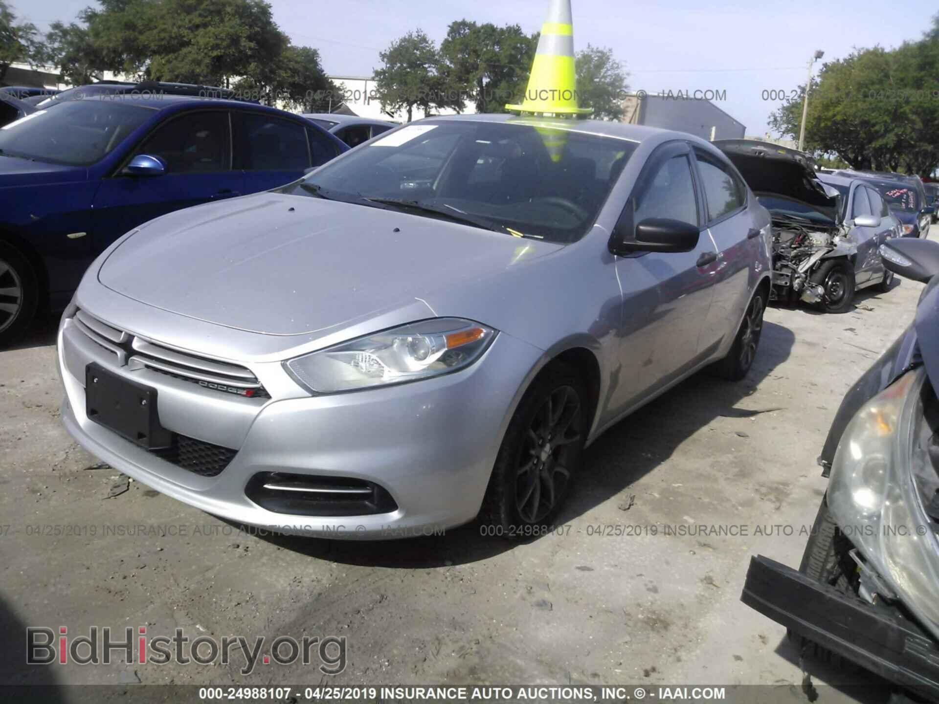 2013 DODGE DART - VIN: 1C3CDFAA1DD266805 - Фото 2