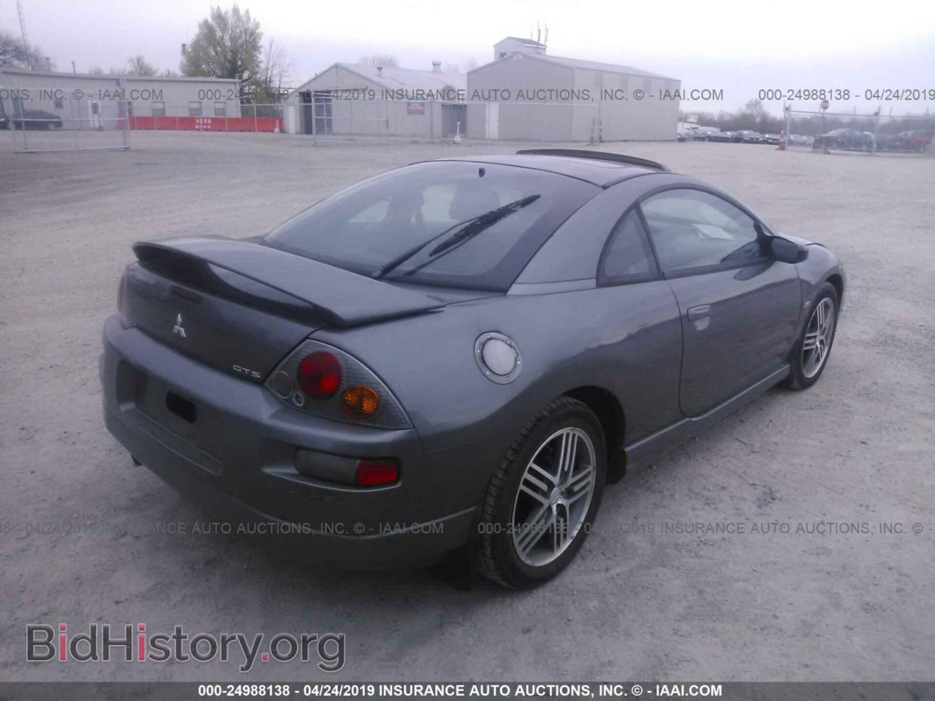 2003 MITSUBISHI ECLIPSE - VIN: 4A3AC74H63E093437 - Фото 4
