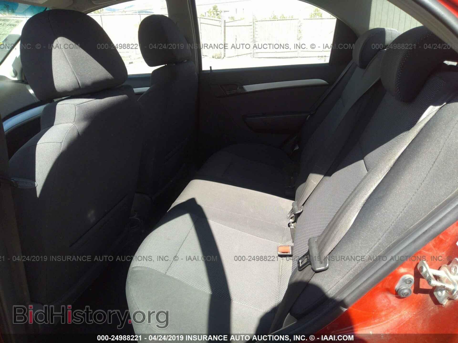 2011 CHEVROLET AVEO - VIN: KL1TD5DE2BB232201 - Photo 8
