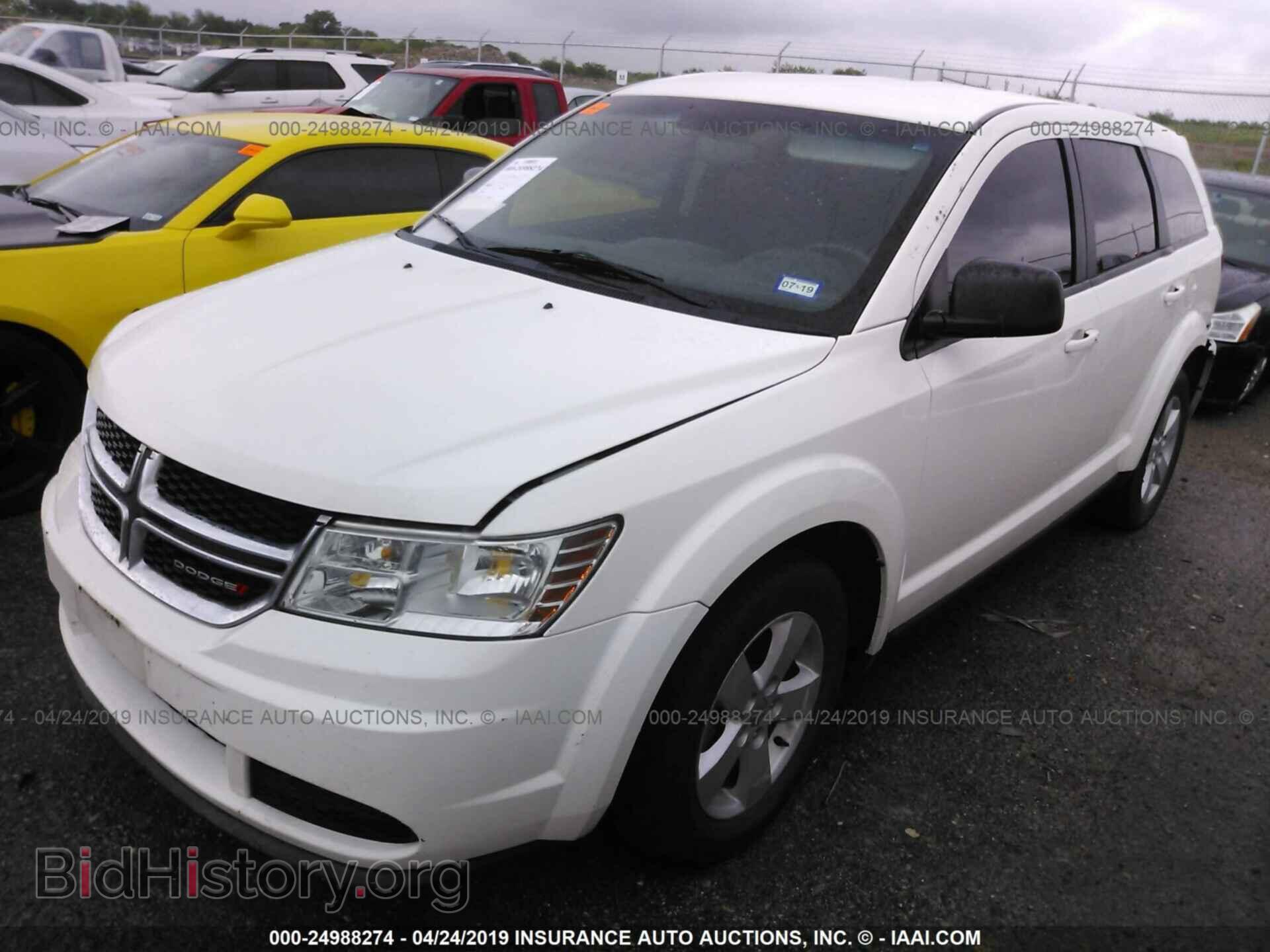 2013 DODGE JOURNEY - VIN: 3C4PDCAB4DT576705 - Photo 2