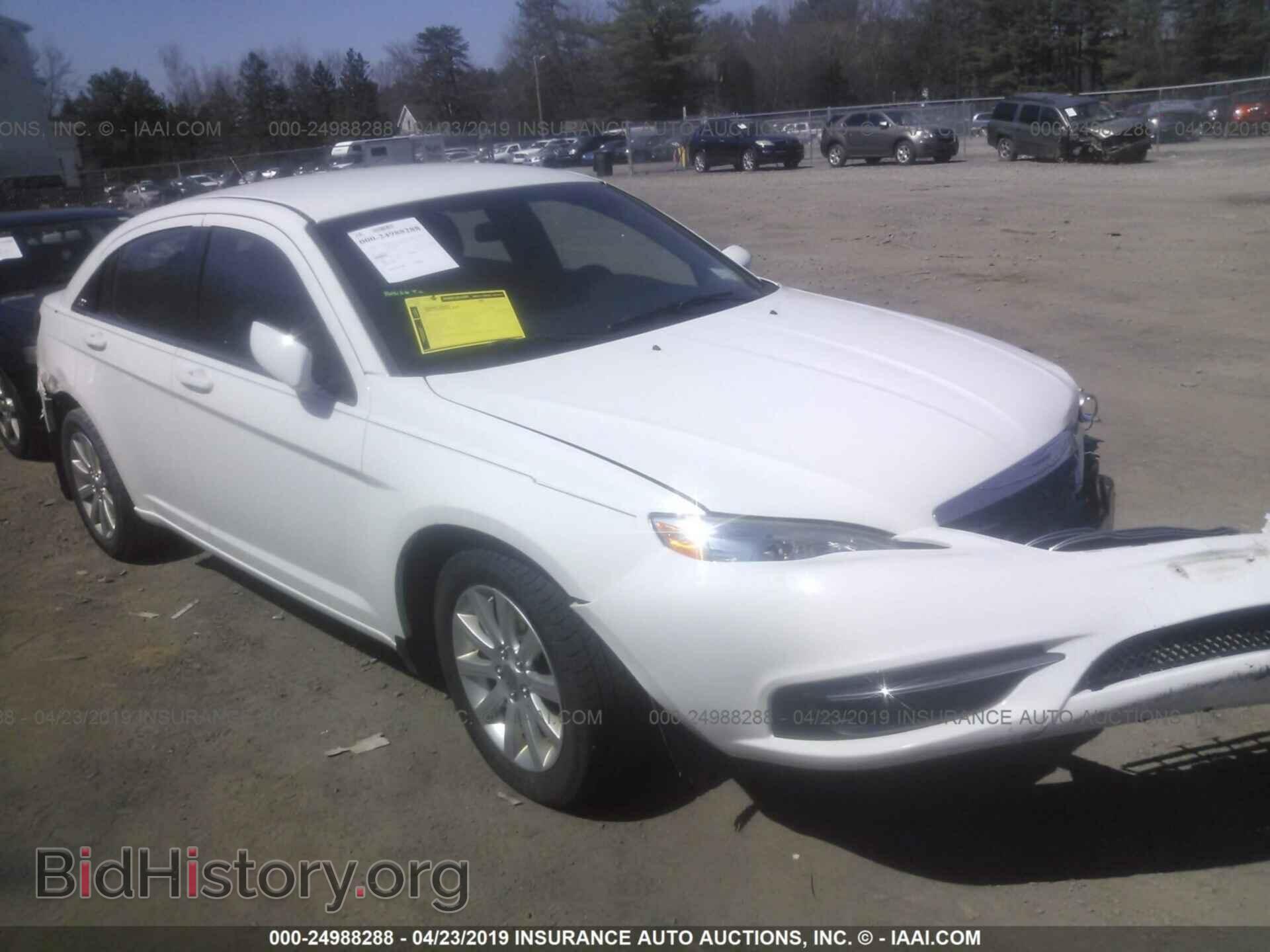 Фотография 1C3CCBBG6CN131360 - CHRYSLER 200 2012