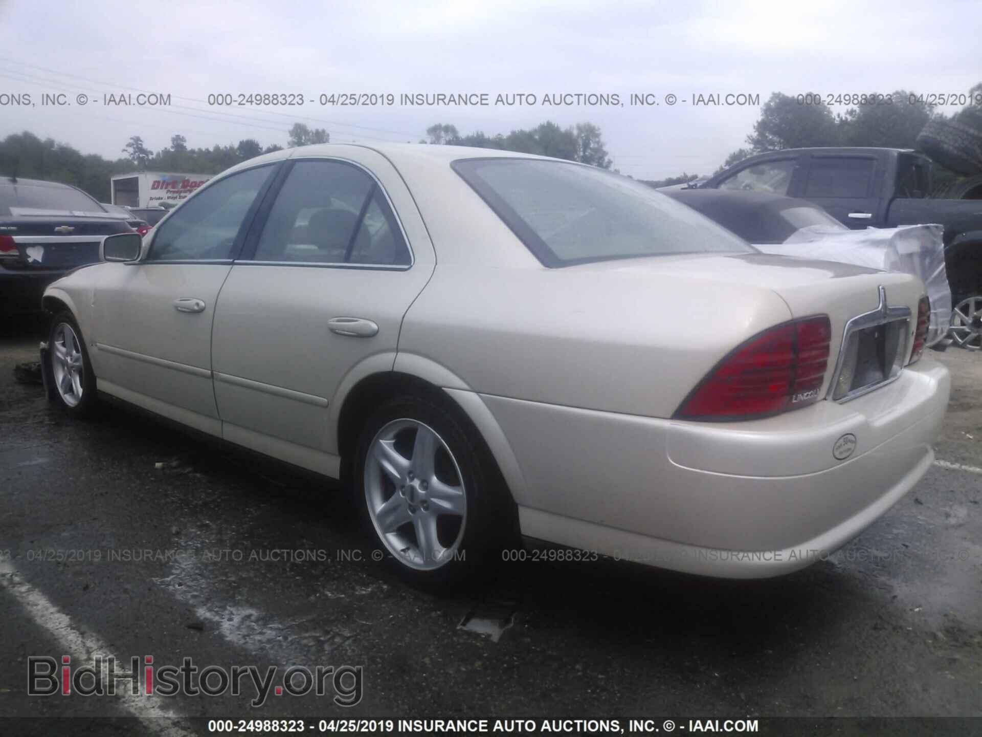 2002 LINCOLN LS - VIN: 1LNHM86S82Y664934 - Фото 3