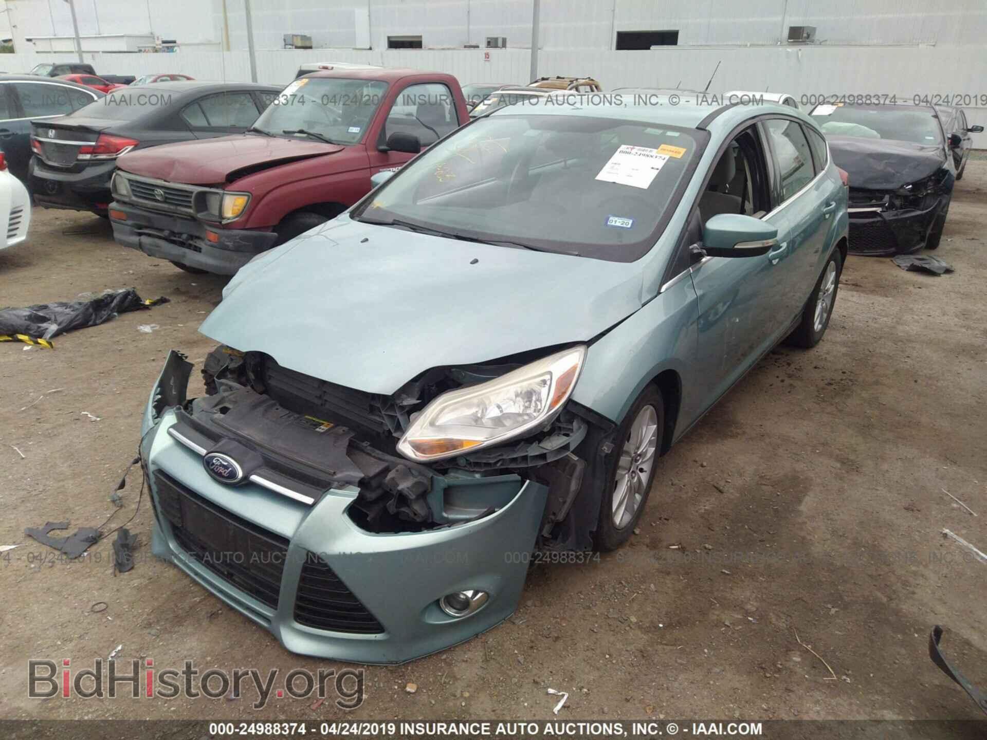 2012 FORD FOCUS - VIN: 1FAHP3M2XCL344391 - Фото 2