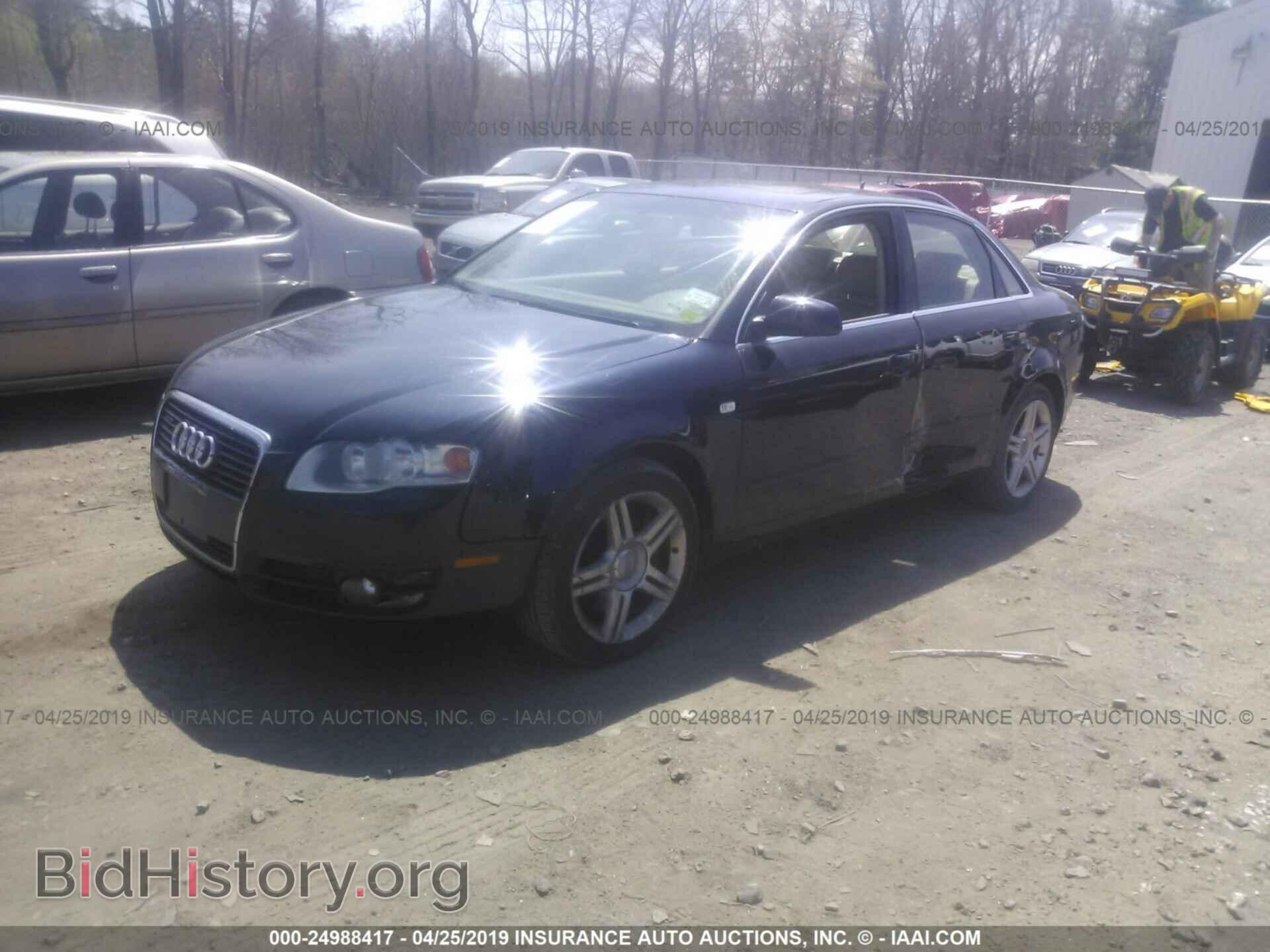 2007 AUDI A4 - VIN: WAUDF78E27A024990 - Фото 2