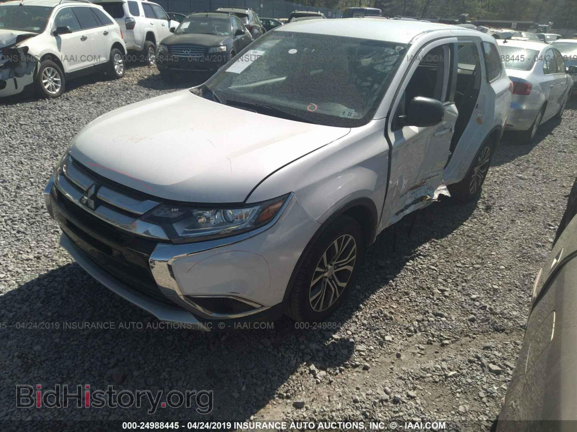 2016 MITSUBISHI OUTLANDER - VIN: JA4AD2A32GZ048046 - Фото 2